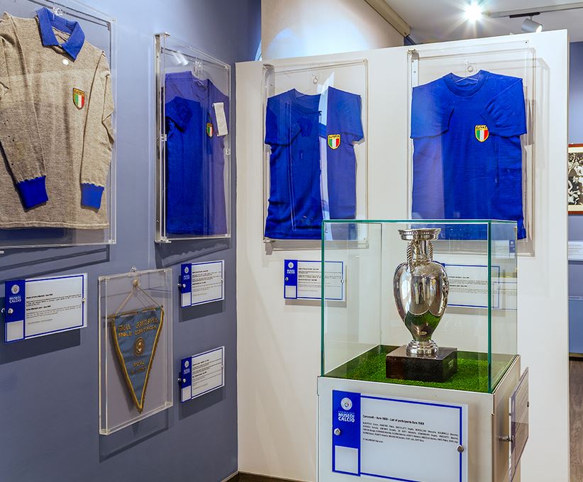 Cimeli al Museo del Calcio