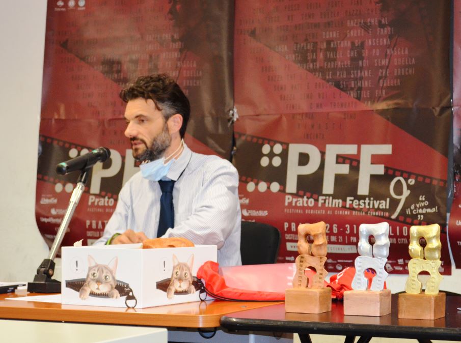 Il sindaco Biffoni alla presentazione del Prato Film Festival