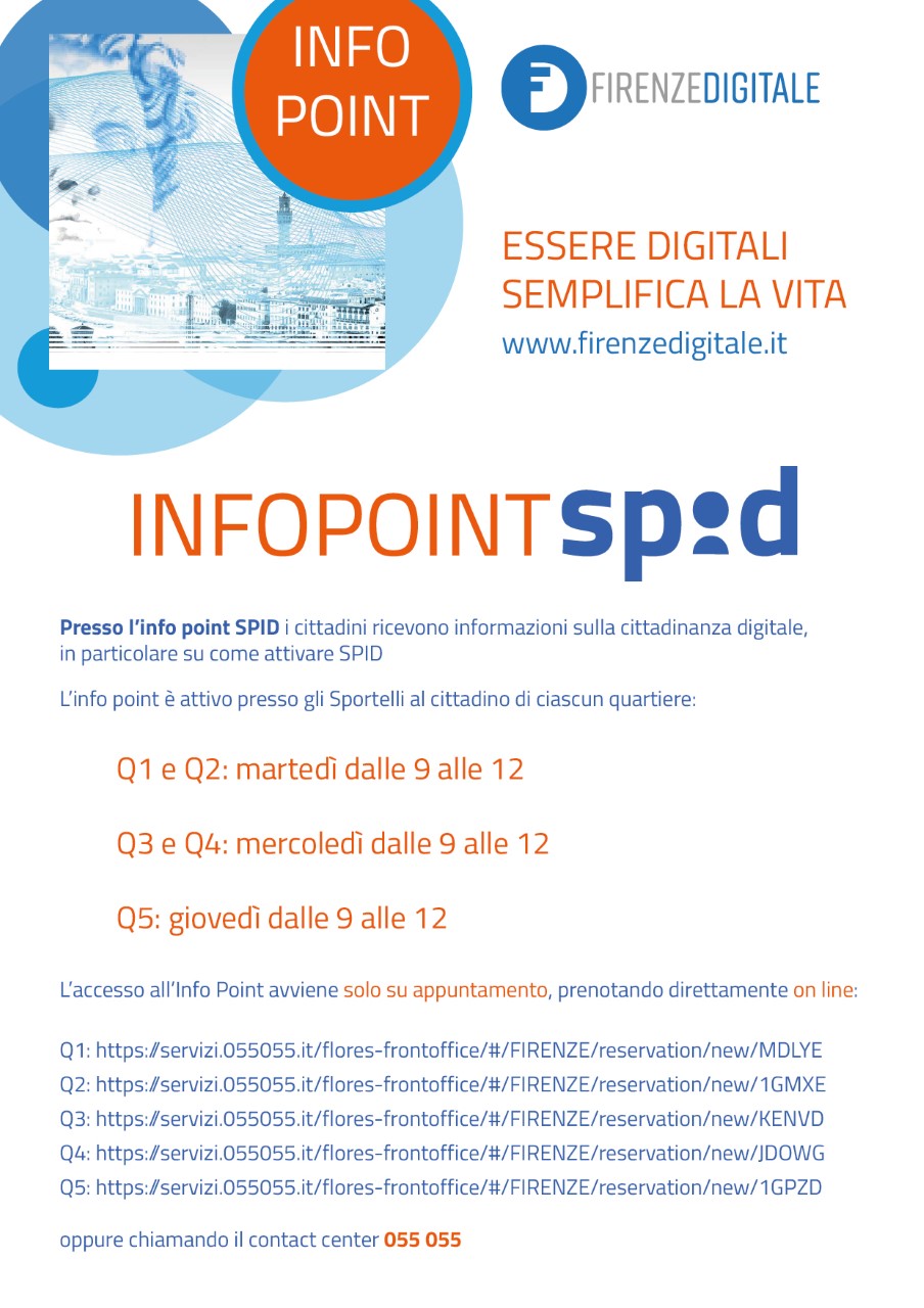 Locandina Infopoint Firenze Digitali 