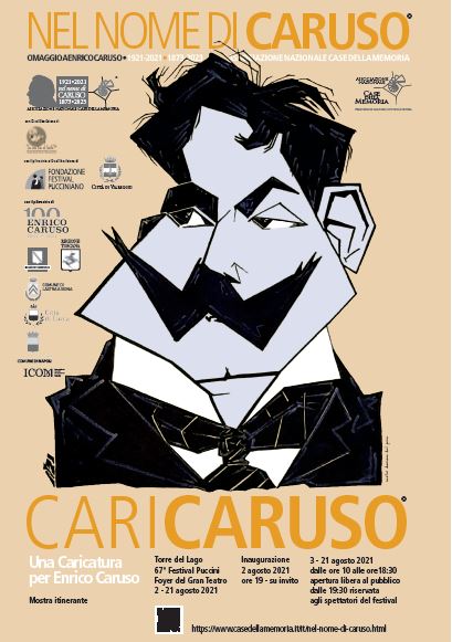 Manifesto mostra 'Caricaruso'