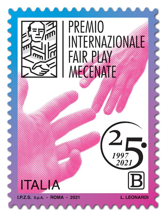 Francobollo "Premio Fair Play Mecenate"