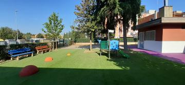 Il nuovo giardino della scuola Turziani (Fonte foto Comune di Scandicci)
