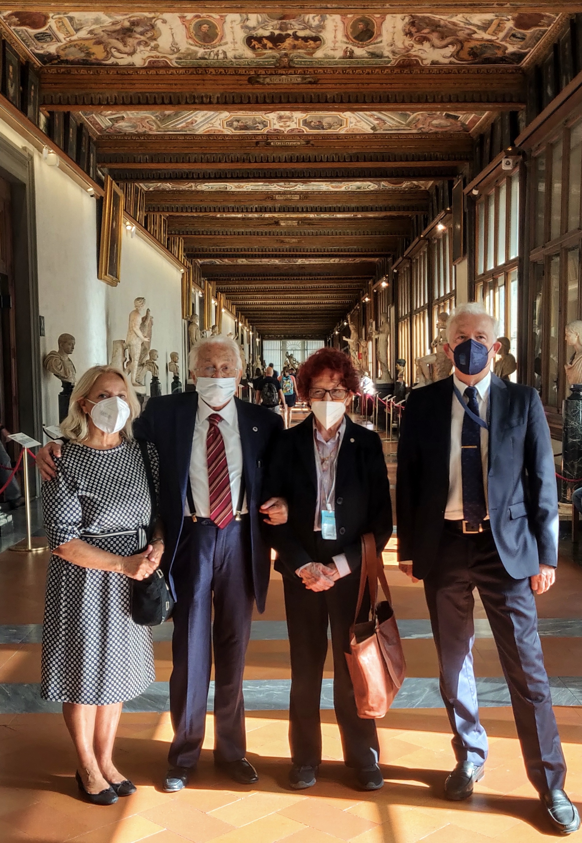 La delegazione del Messico in visita agli Uffizi (Fonte foto Galleria degli Uffizi)