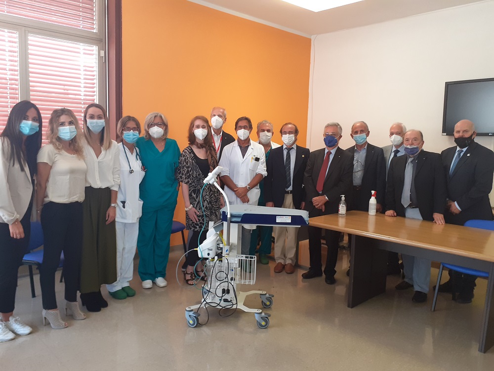 Usaid e Distretto Rotary della Toscana donano cinque culle di rianimazione neonatale agli ospedali Azienda