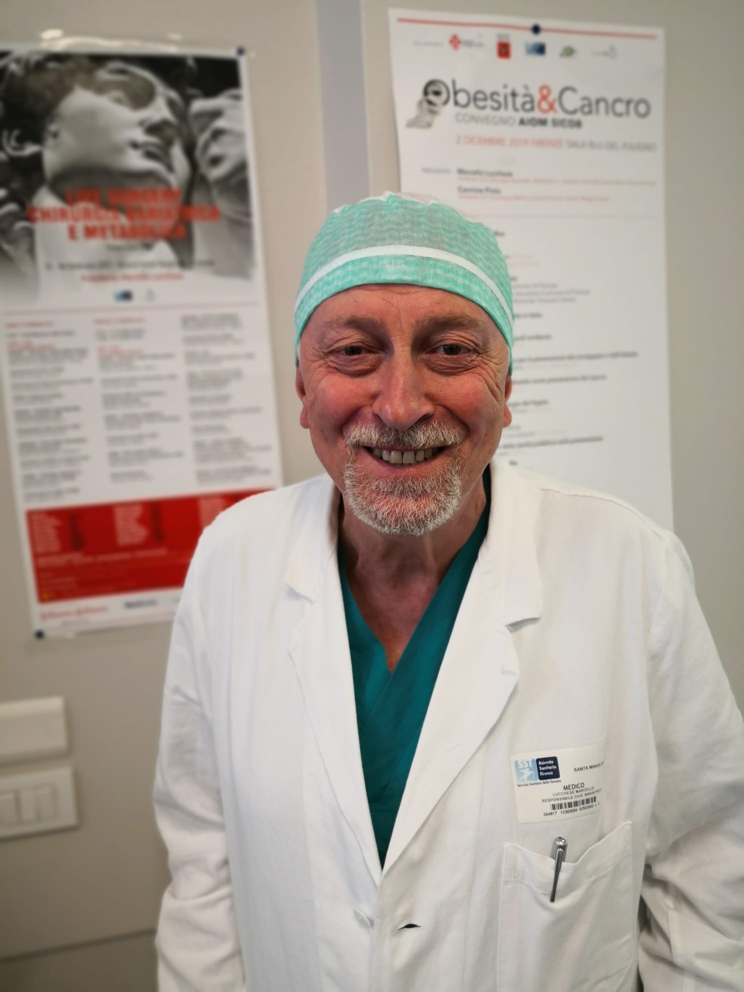 Il dottor Marcello Lucchese (Fonte foto Ausl Toscana Centro)