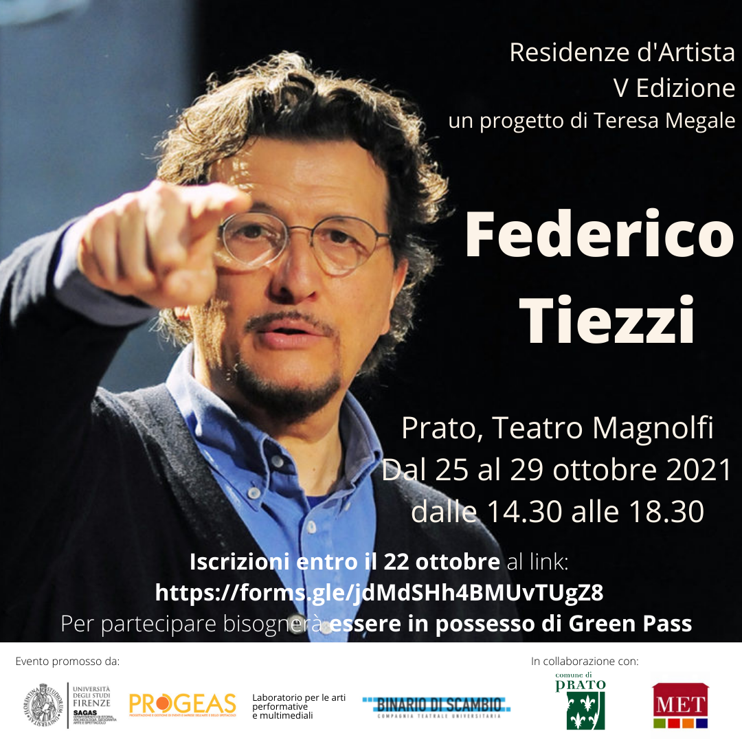 Federico Tiezzi, Residenze d'artista