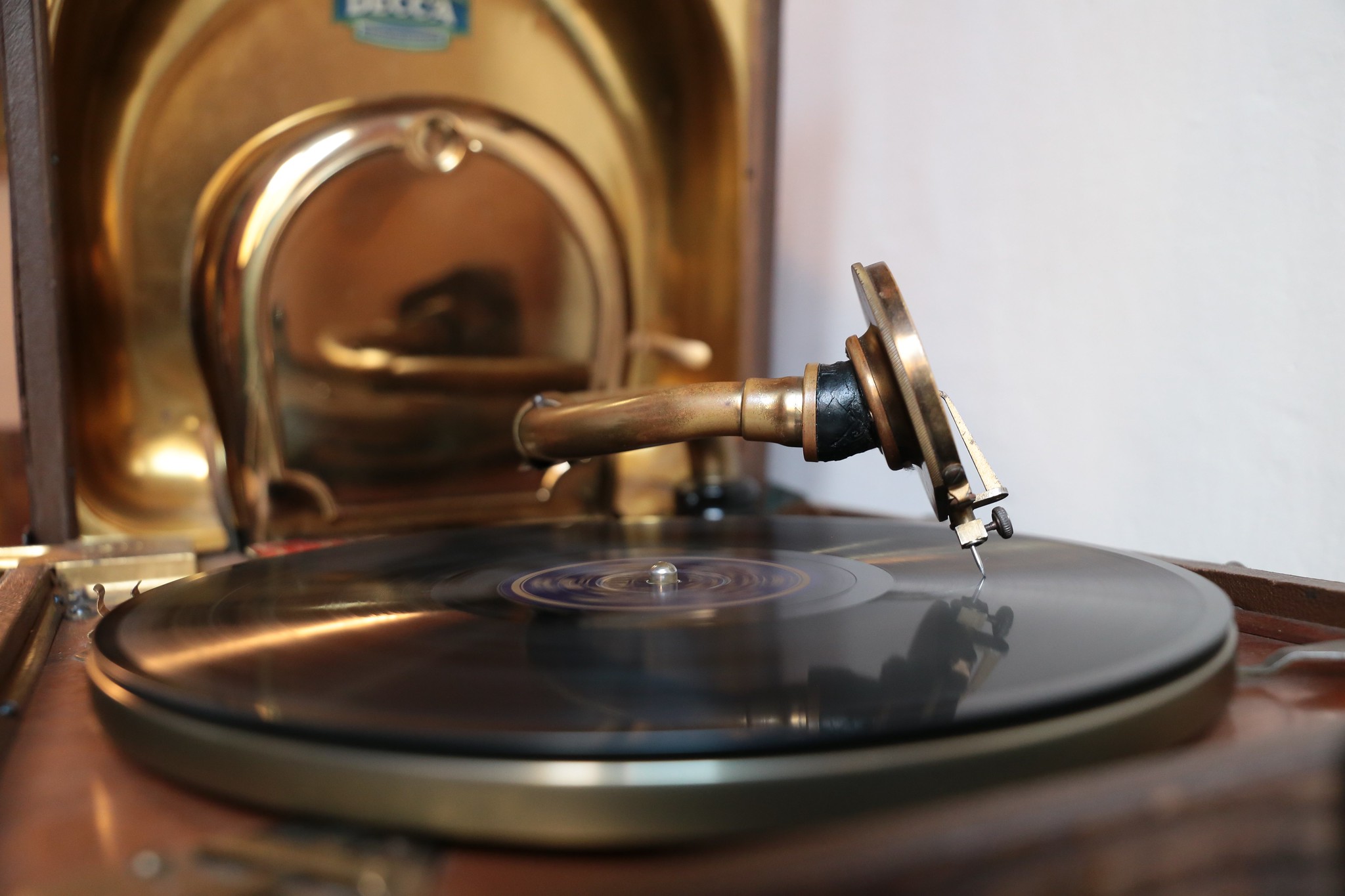 Un vecchio grammofono (foto archivio Antonello Serino)