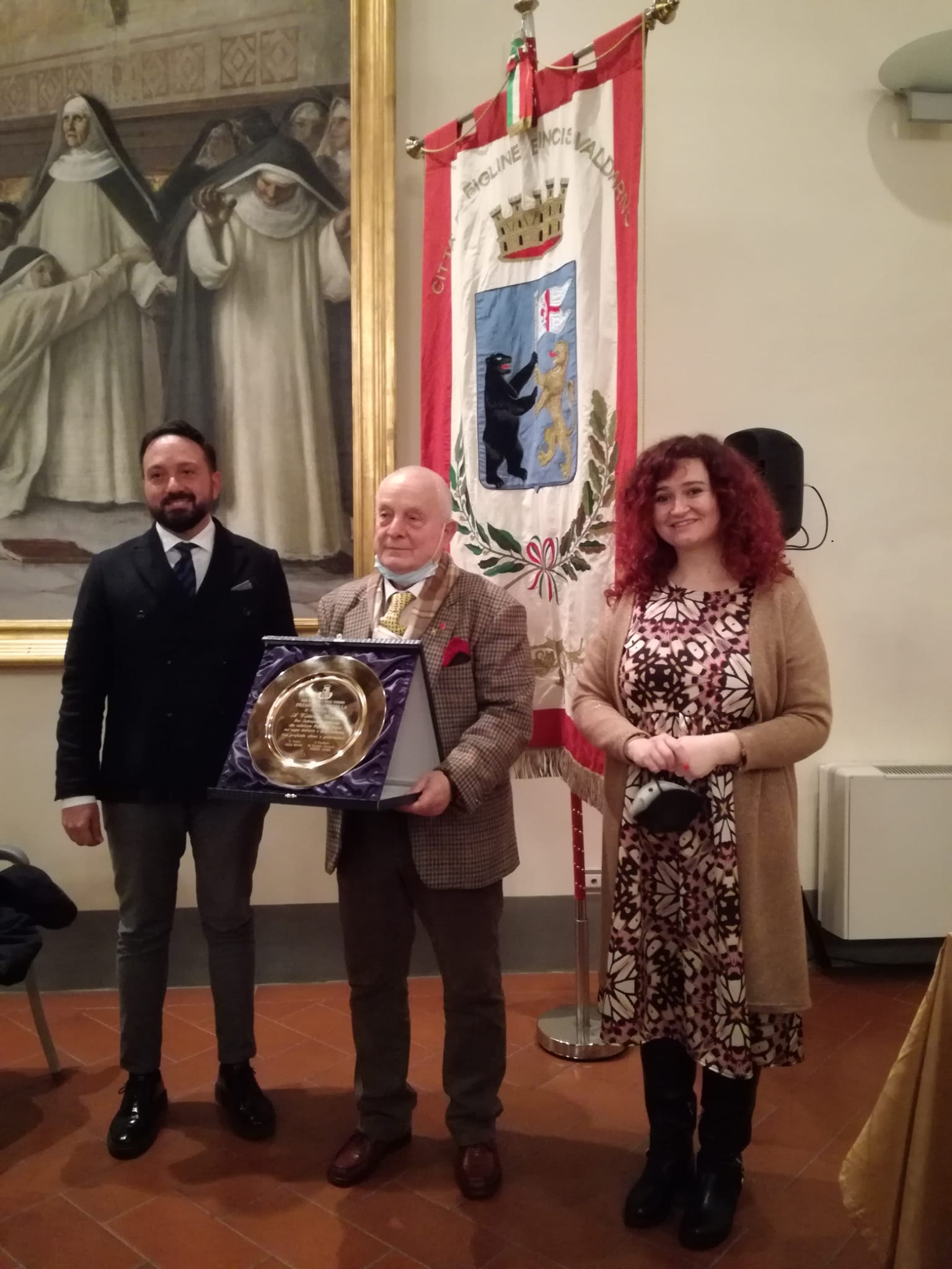 Premio Bambagella a Vittorio Casucci (Fonte foto Comune di Figline e Incisa Valdarno)