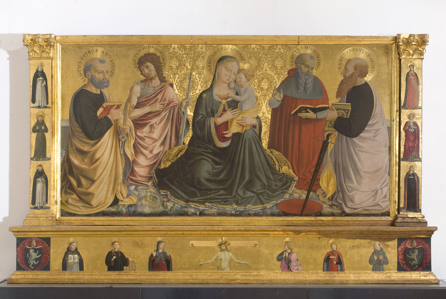 Benozzo Gozzoli_Pala della Sapienza Nuova_1456_Galleria Nazionale dell'Umbria_Perugia
