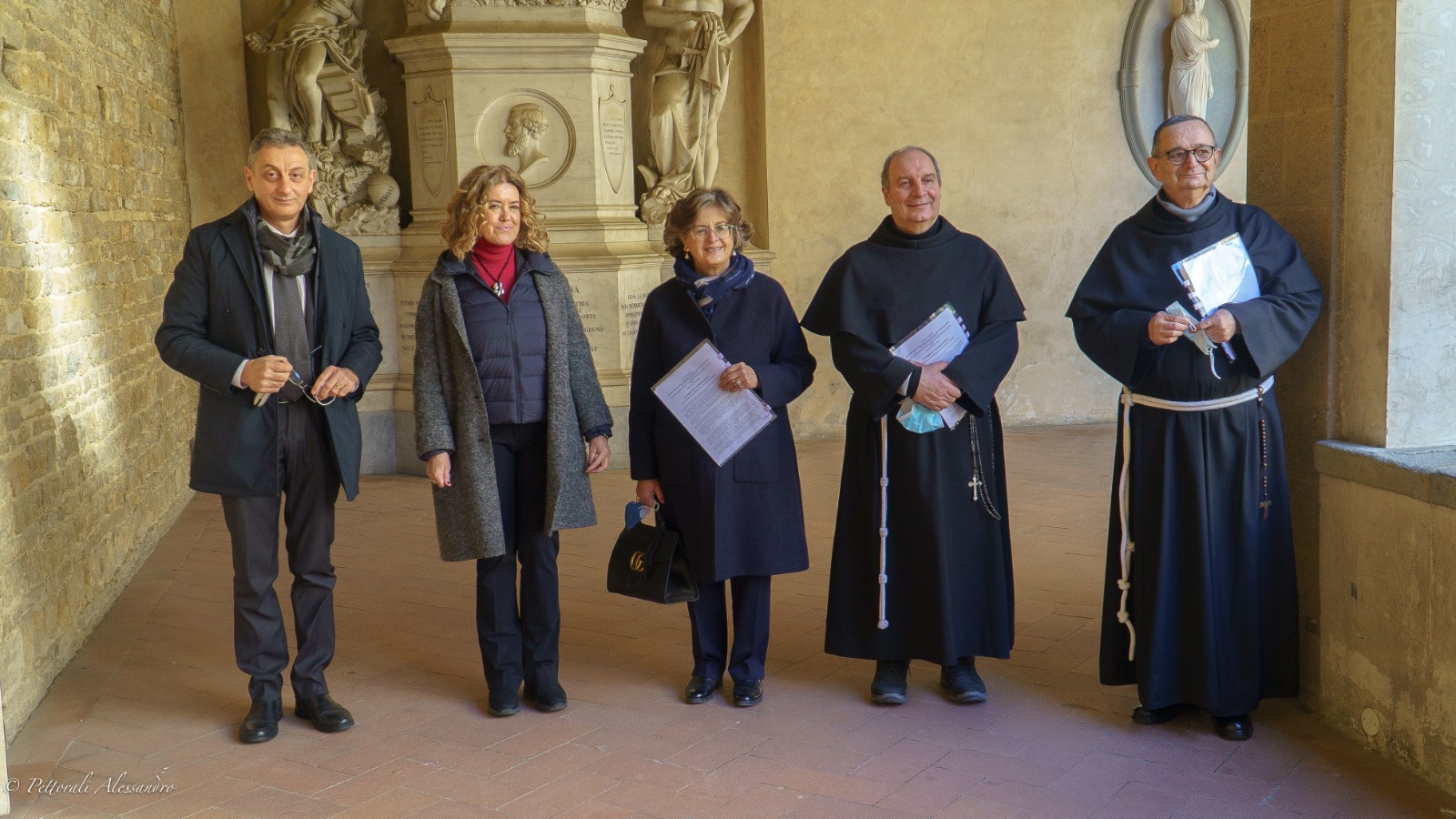 Gruppo firma Santa Croce (Fonte foto Opera di Santa Croce)