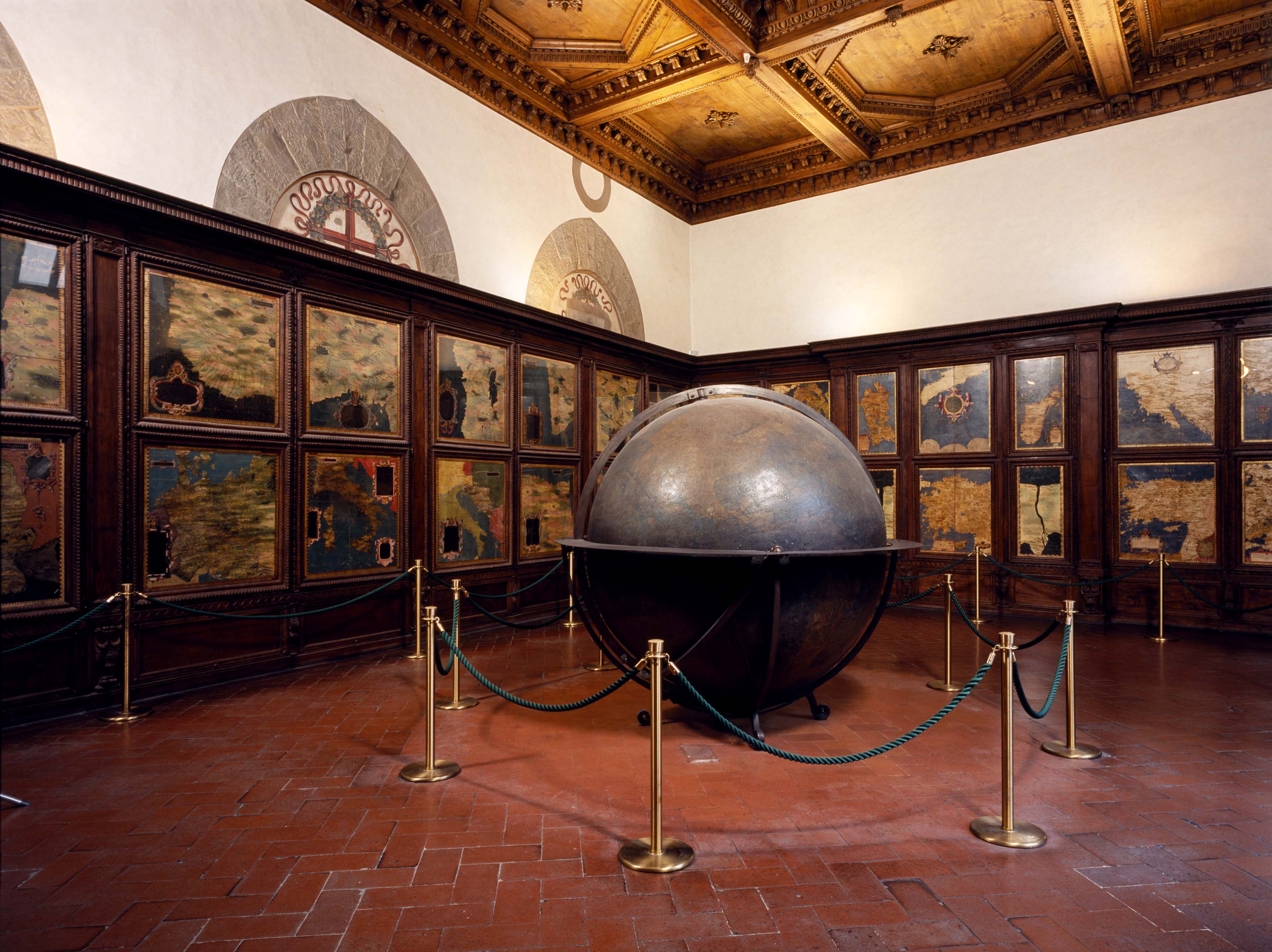 Sala delle carte geografiche in Palazzo Vecchio