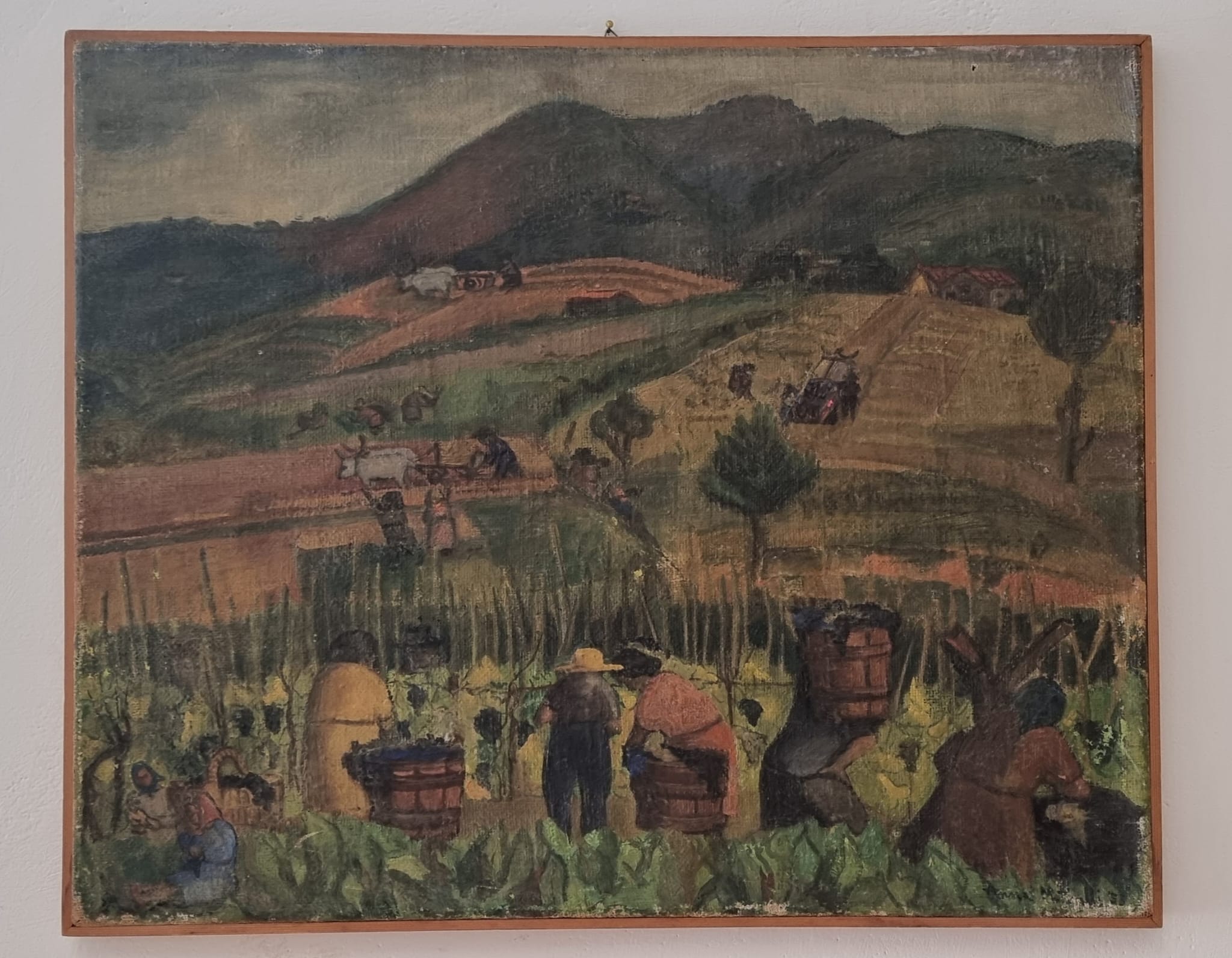 Anna Mutinelli, 'Il lavoro nei campi' (1955)
