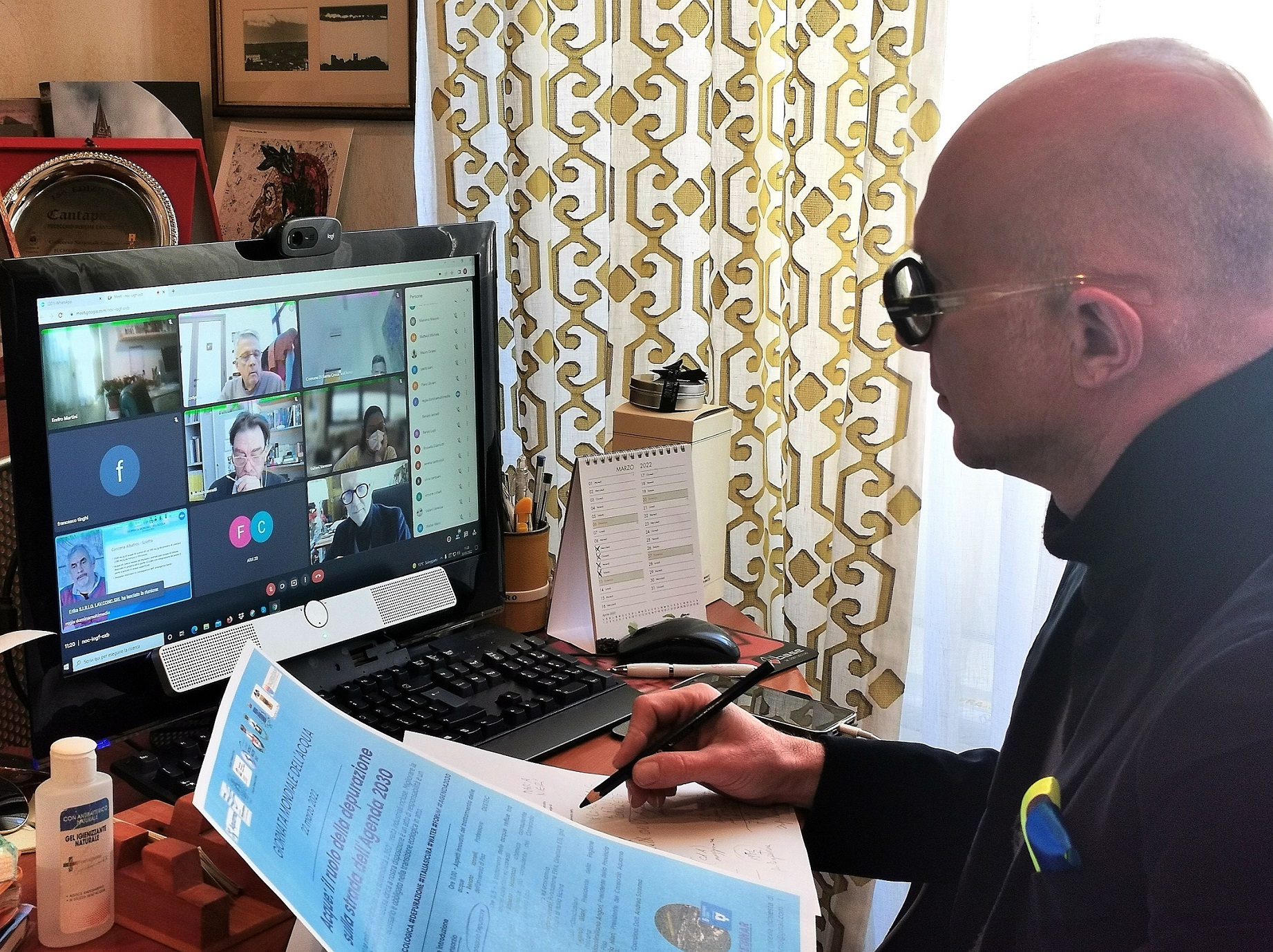 Sindaco al convegno Giornata mondiale acqua - fonte Comune di Fucecchio