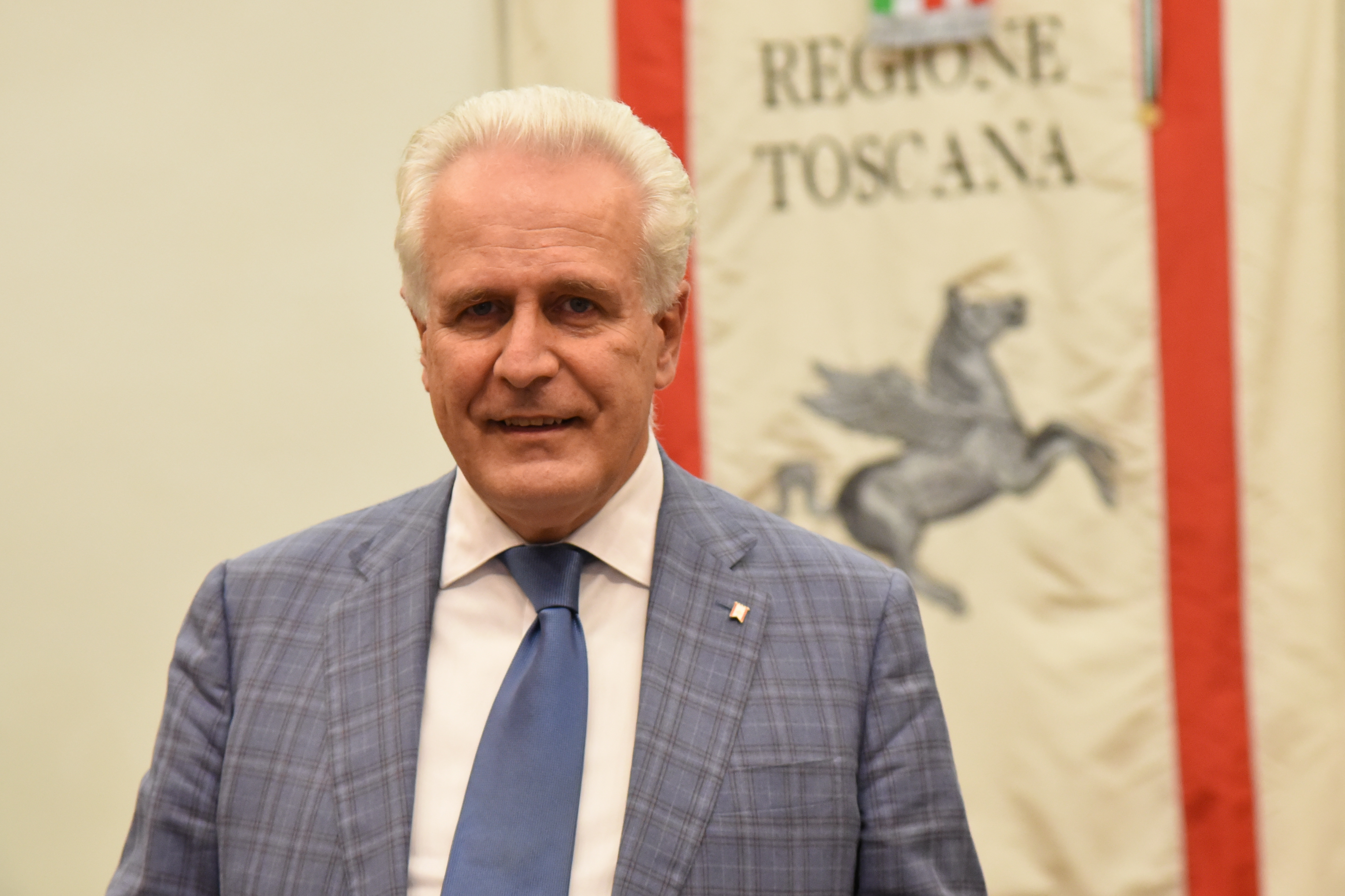 Il presidente della Regione Toscana Eugenio Giani (Fonte foto Regione Toscana)