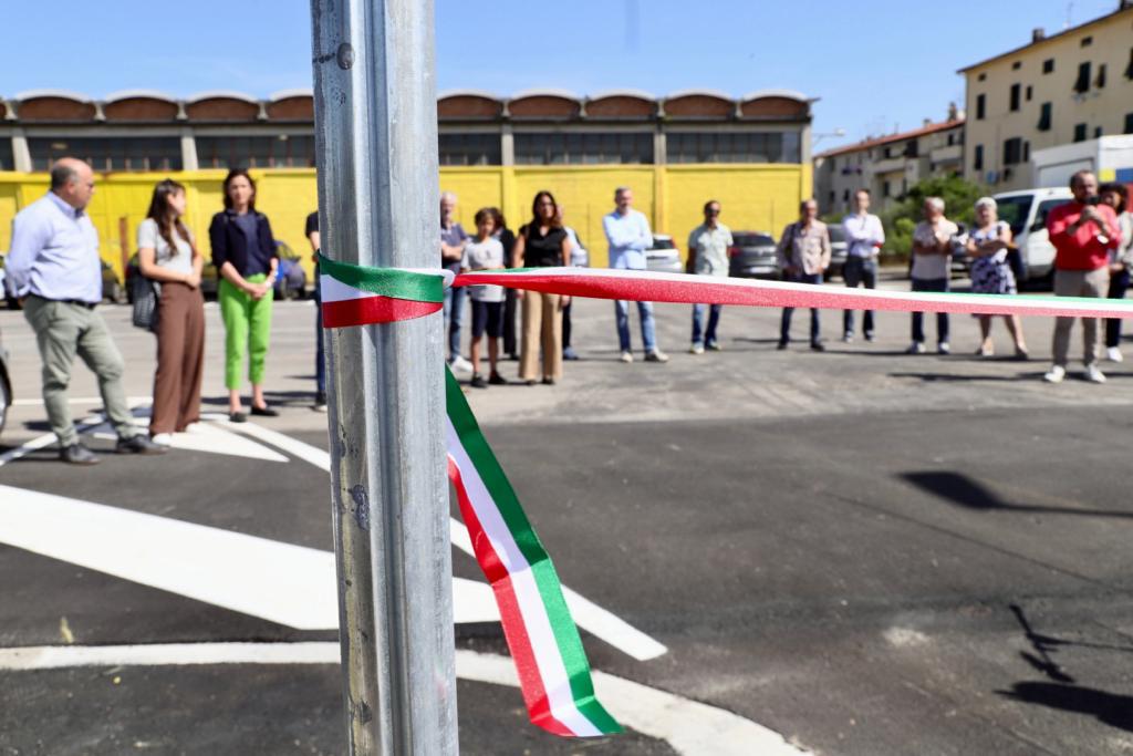 Inaugurazione parcheggio fra via dei Cappuccini e via Vico