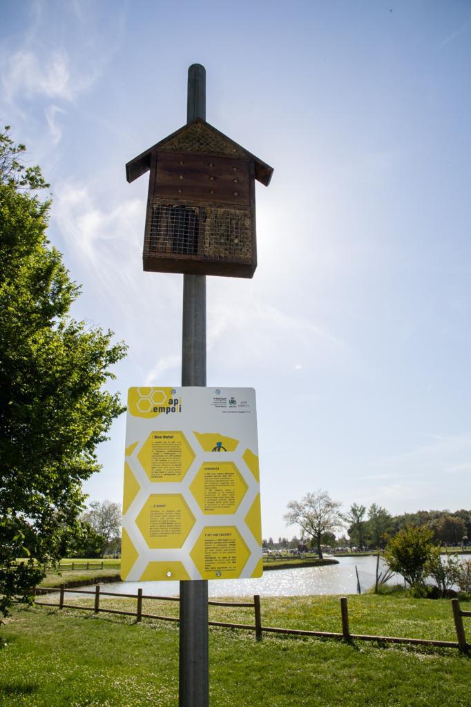 Il primo 'Bee Hotel' al Parco di Serravalle di Empoli