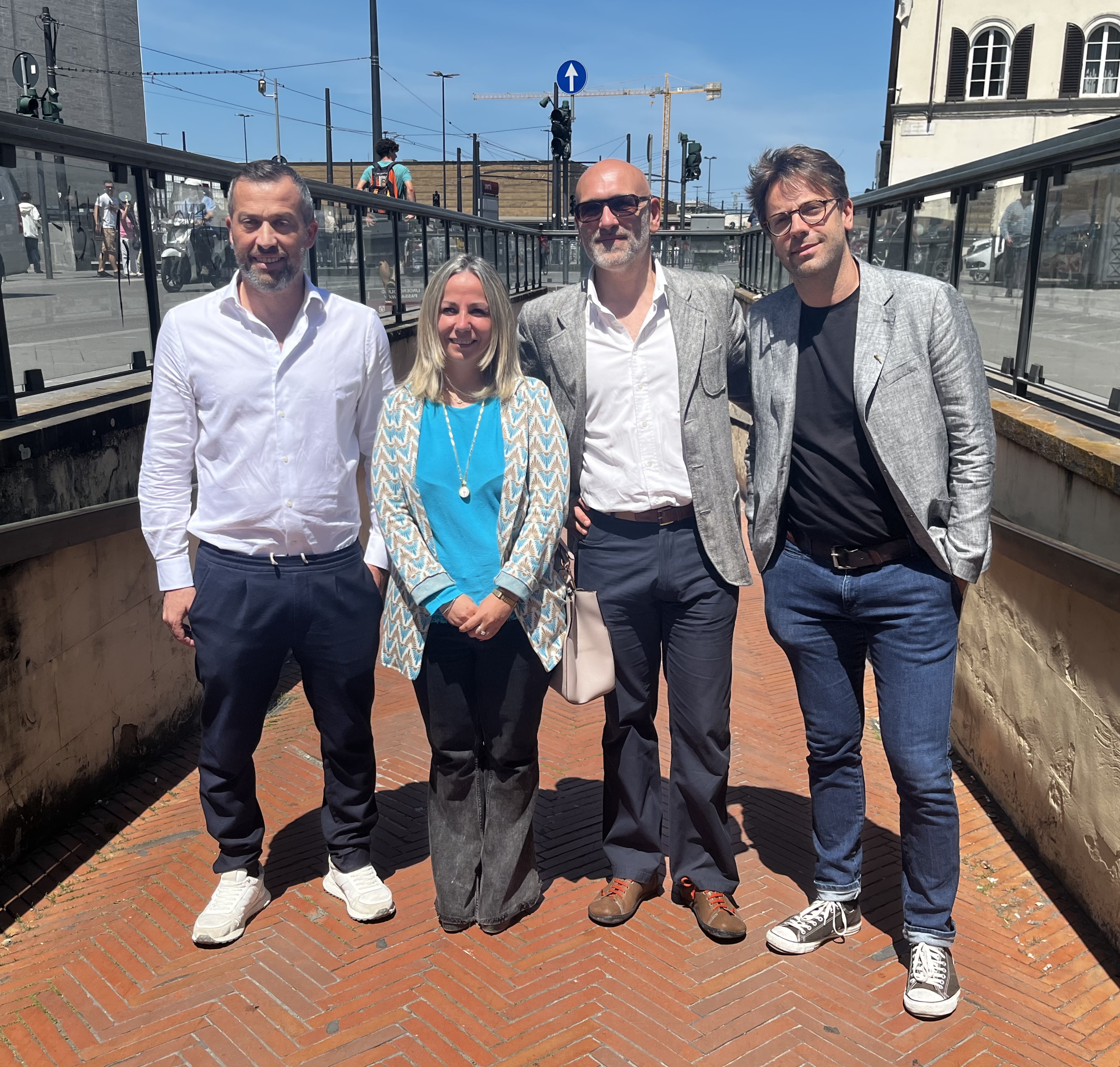 Lavori di riqualificazione del sottopasso della stazione (Fonte foto Comune di Firenze)