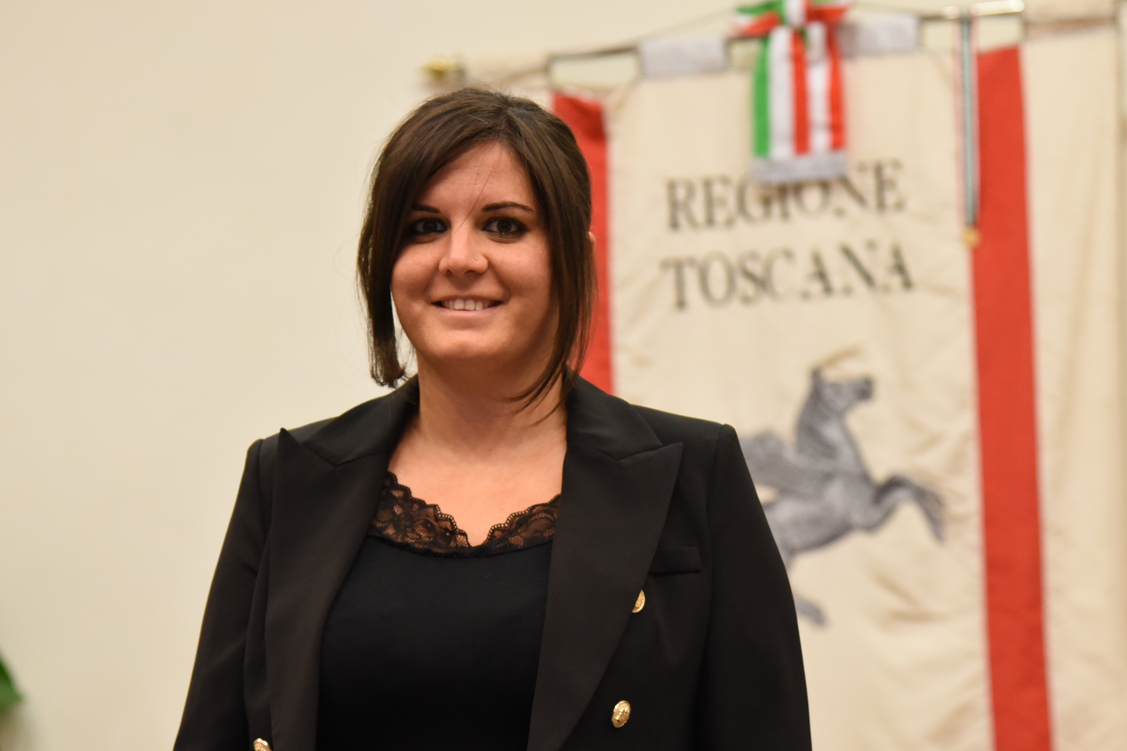 L'assessore al lavoro Alessandra Nardini (Fonte foto Regione Toscana)