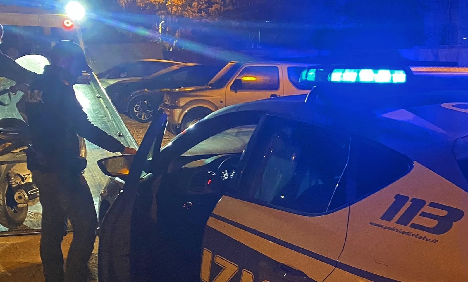 Sequestro scooter a Sesto Fiorentino (Fonte foto Polizia di Stato)