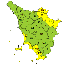 Codice giallo Toscana