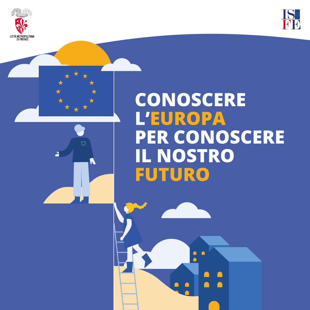  	Locandina Corso di Formazione Città Metro Firenze Conoscere l'Europa per conoscere il nostro futuro 