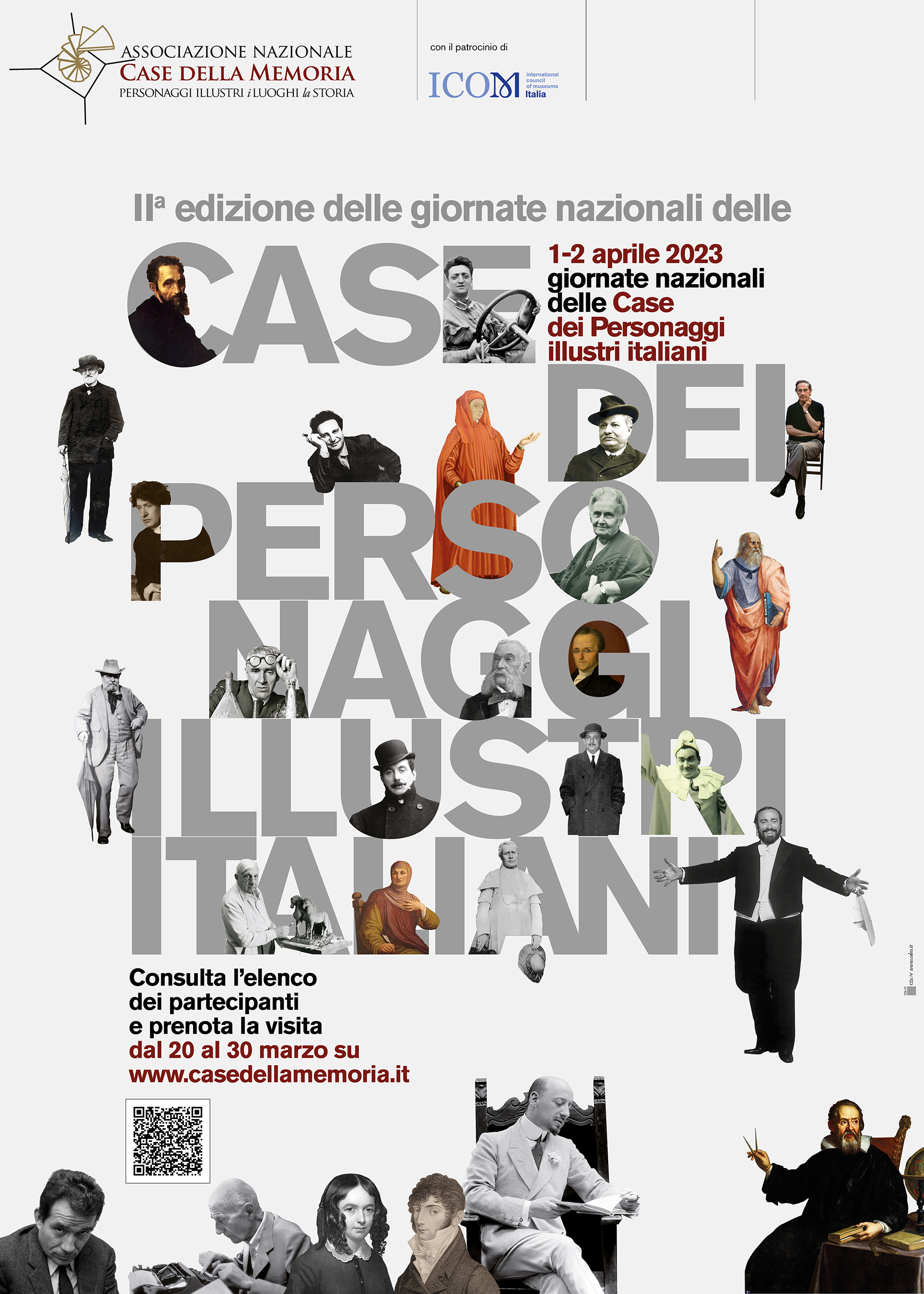 II Giornata nazionale delle Case della Memoria -personaggi illustri italiani
