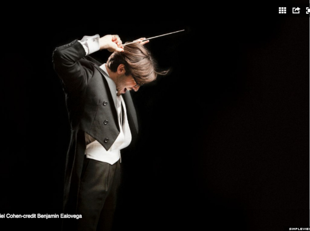 Daniel Cohen (Ph. ©Benjamin Ealovega - Fonte Orchestra della Toscana)
