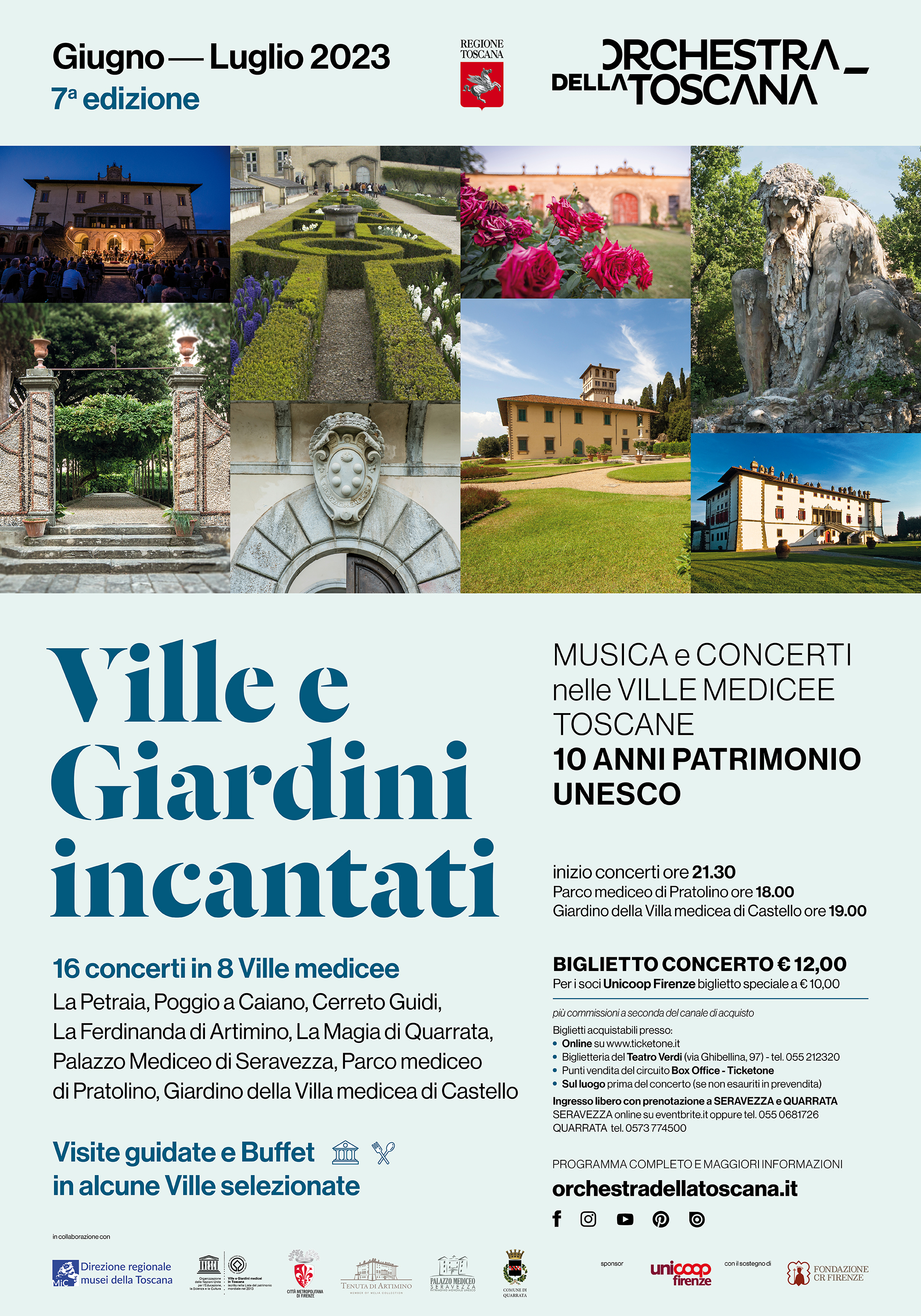 Viaggio musicale dell'ORT nelle Ville del Rinascimento  (Fonte foto Orchestra della Toscana)