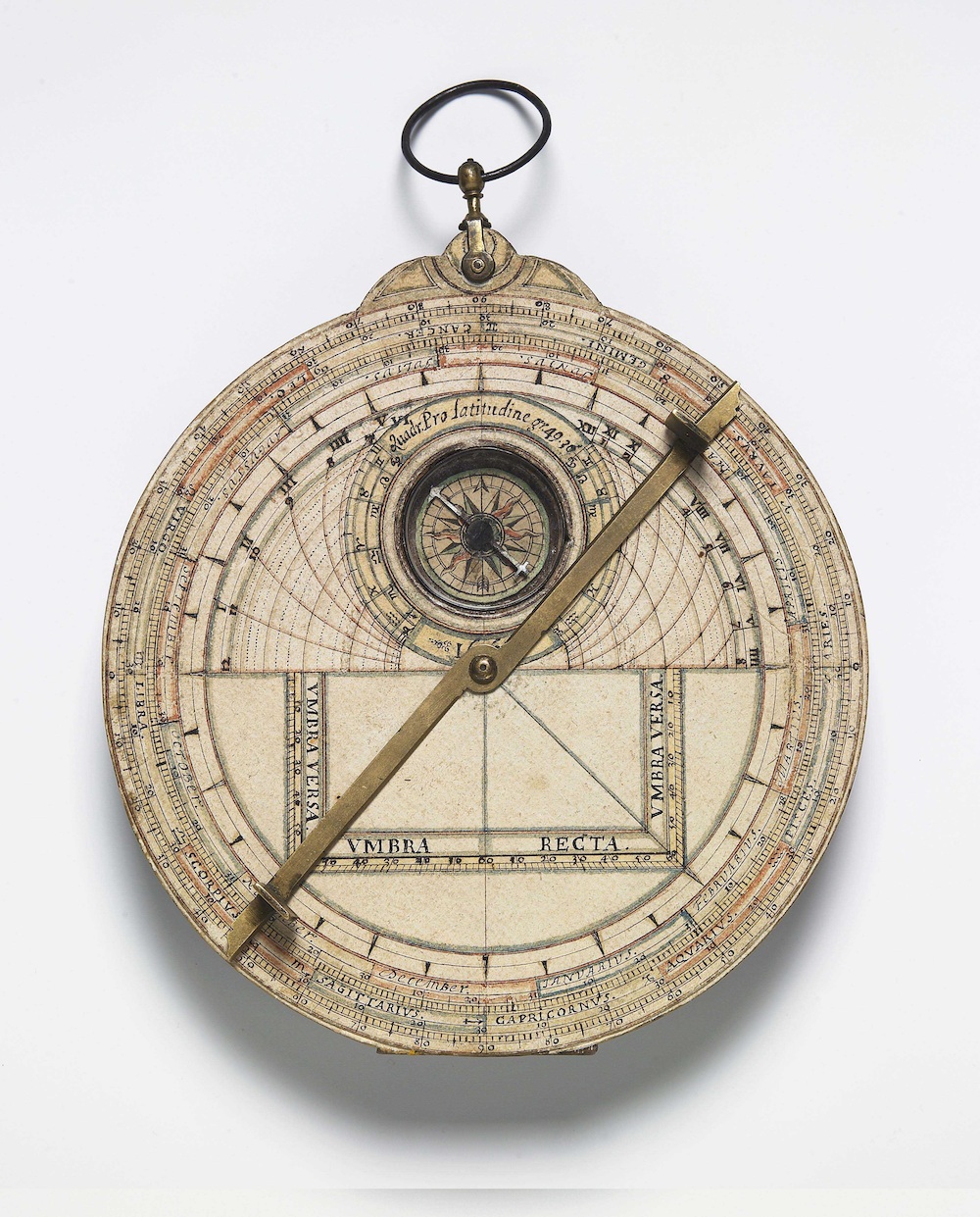 Astrolabio retro (Fonte foto Museo Galileo)