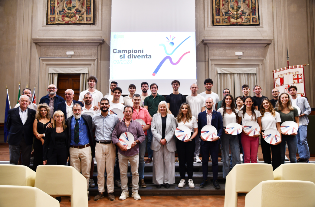 “Campioni si diventa”, l’Università di Firenze “celebra” i suoi atleti (Fonte foto Università degli Studi di Firenze)