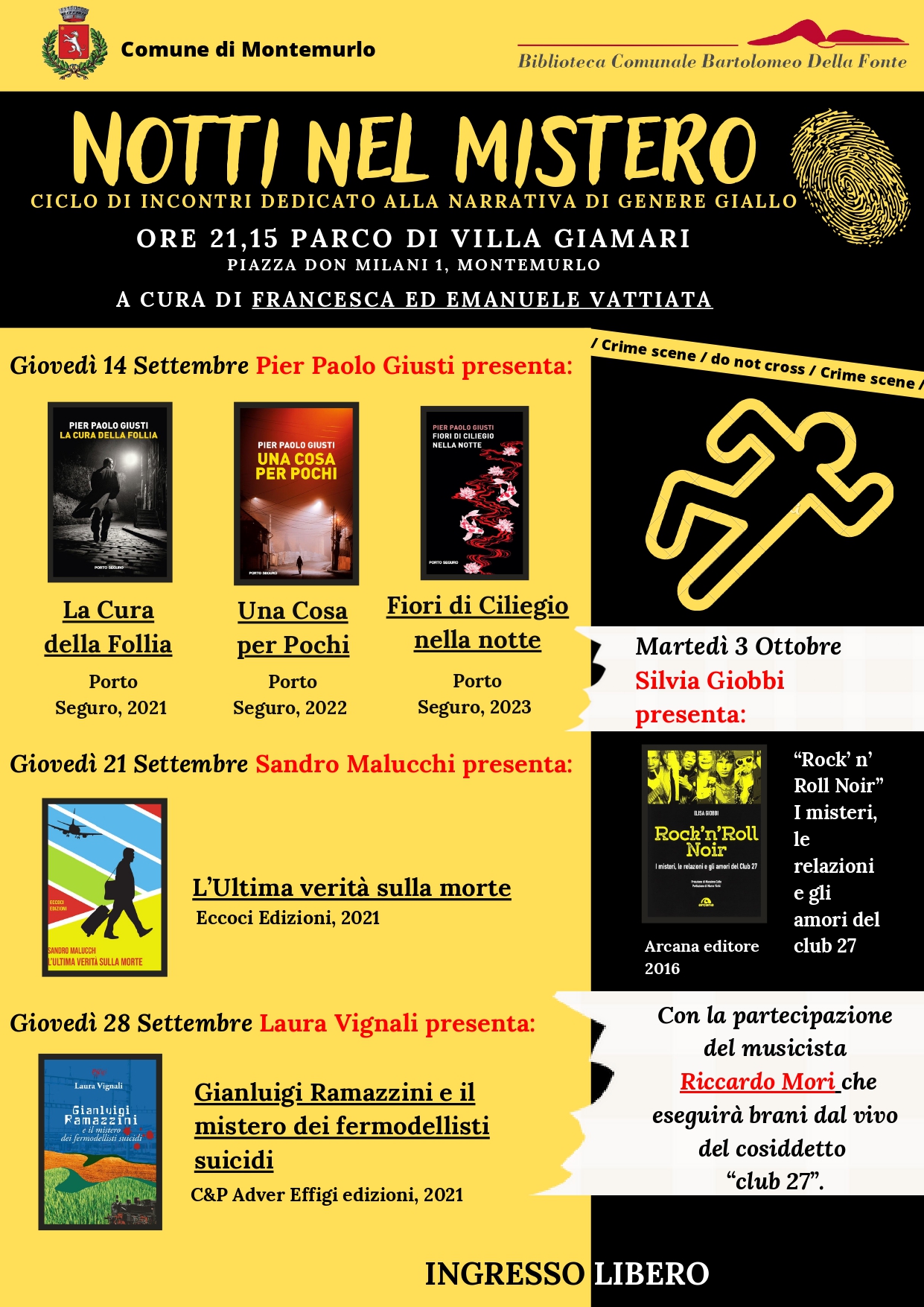 Locandina evento