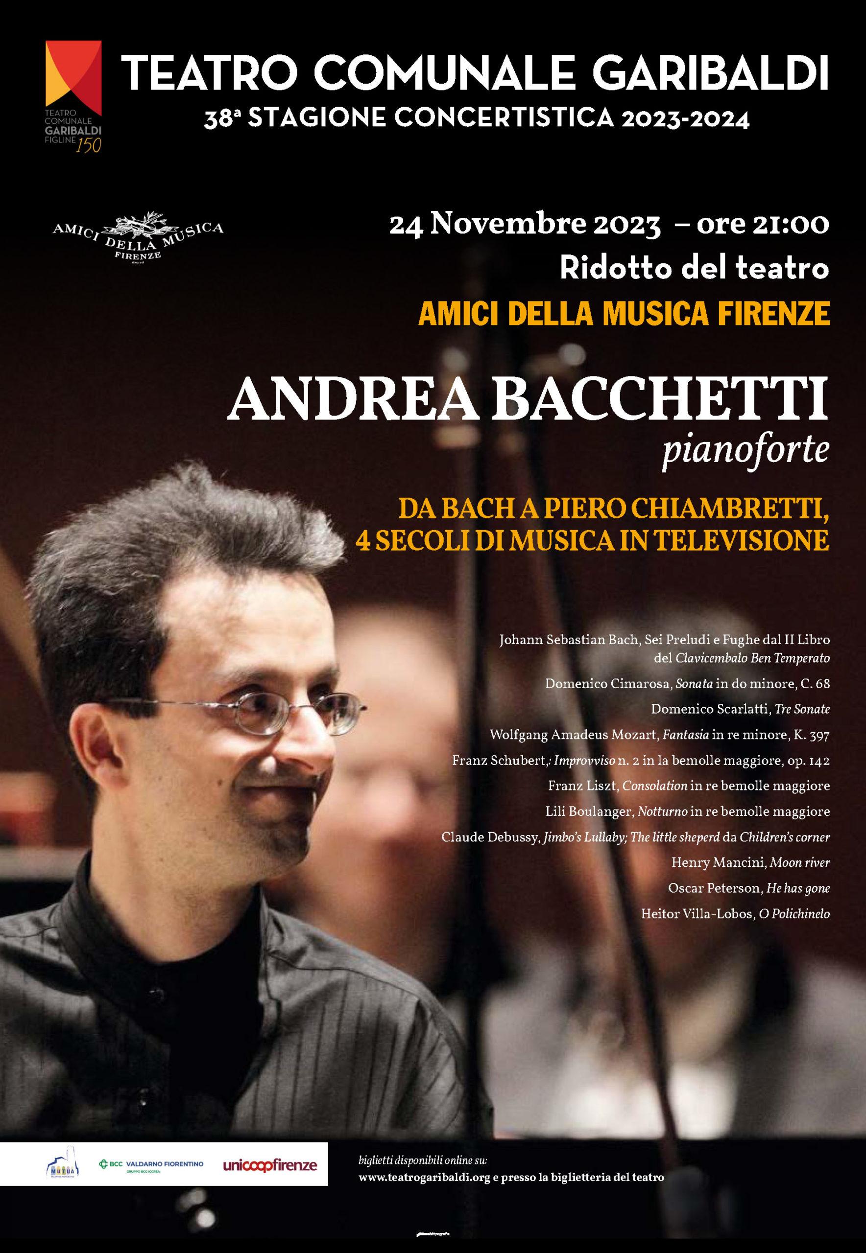 Al Garibaldi il lungo viaggio musicale di Andrea Bacchetti