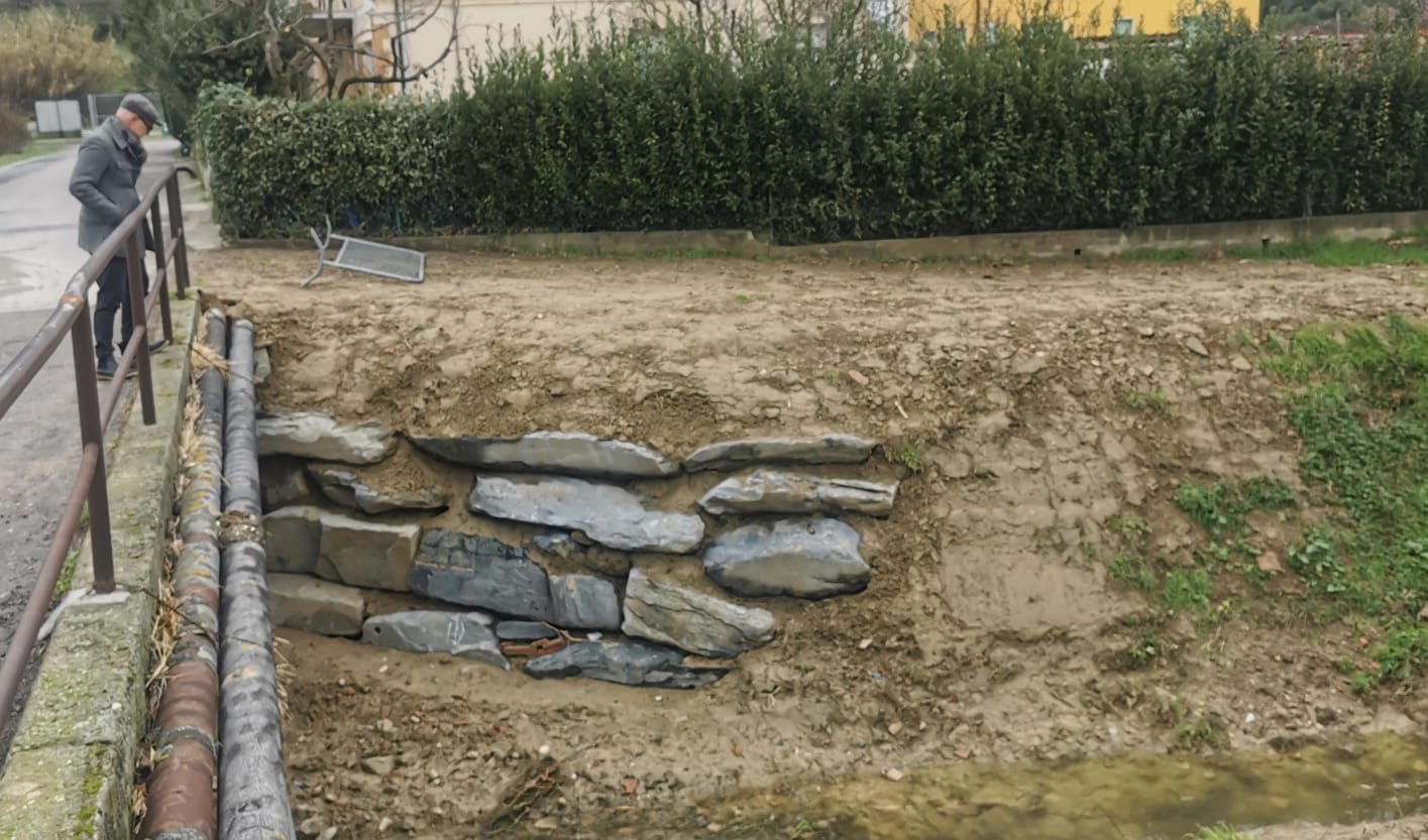 Messa in sicurezza Rio di Fucecchio (Fonte foto Comune di Fucecchio)