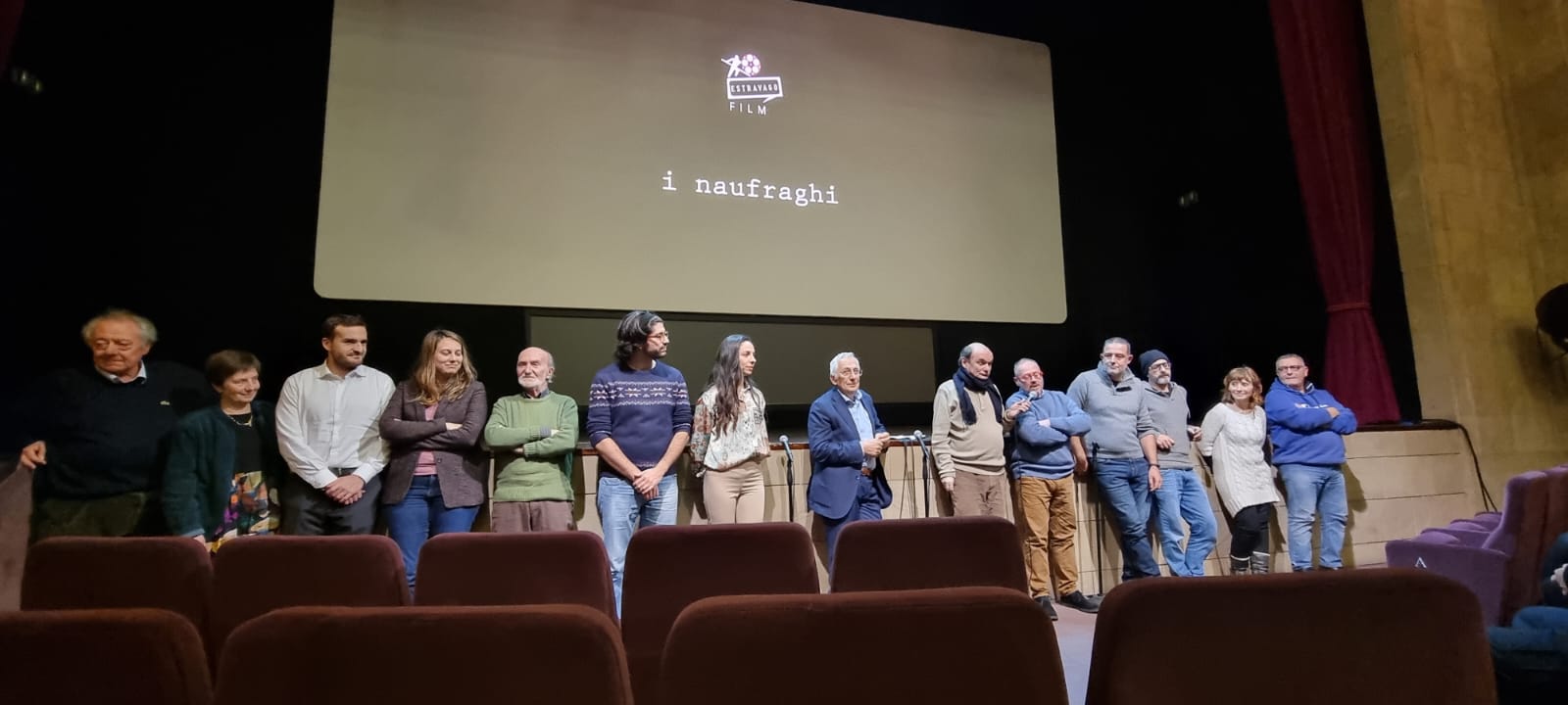 La presentazione de 'I naufraghi'