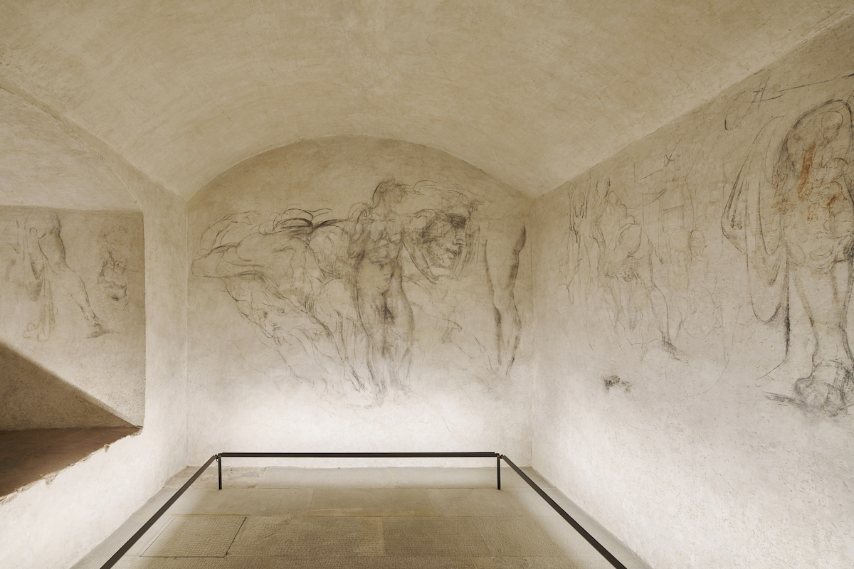 Stanza segreta di Michelangelo - Museo delle Cappelle Medicee (Foto di Francesco Fanfani - Courtesy Musei del Bargello)