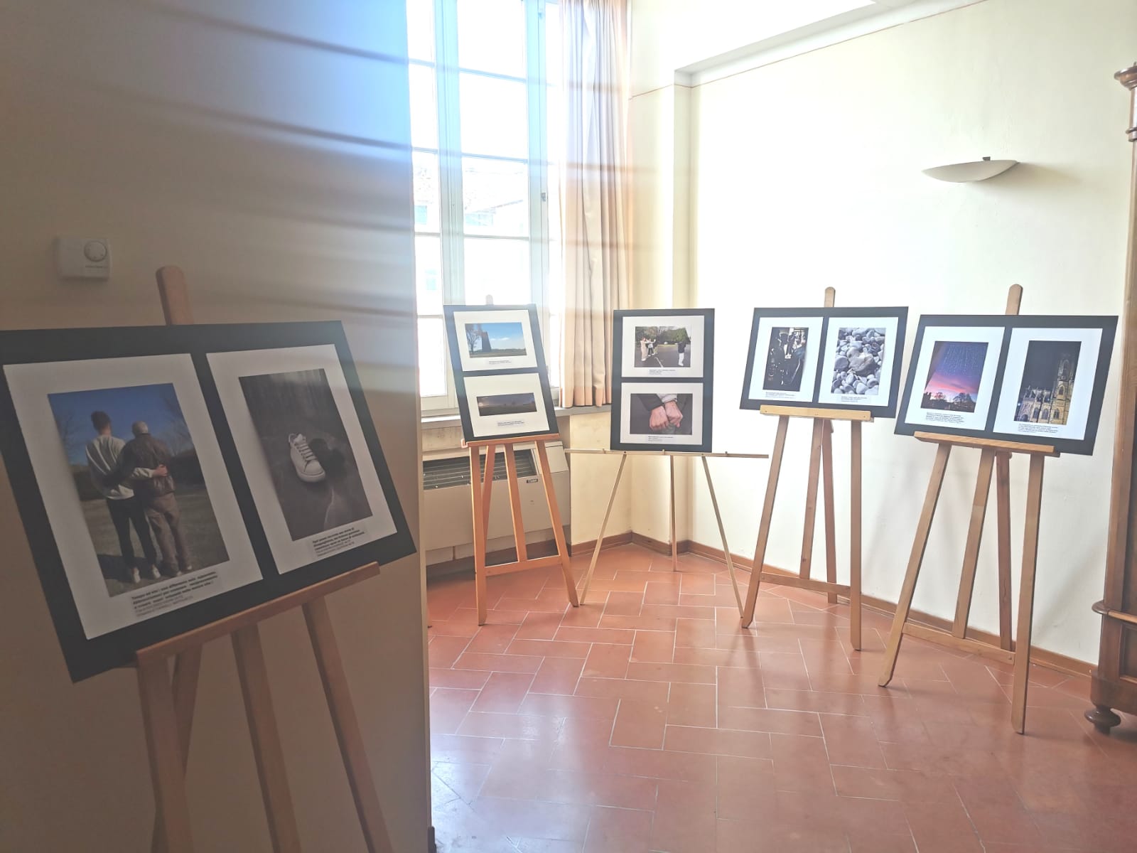La mostra in municipio (Fonte foto Comune di Fucecchio)