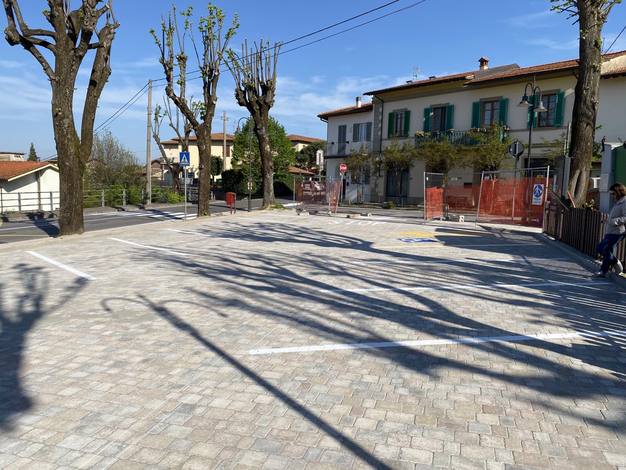 Nuovo parcheggio di piazza Fratelli Rosselli