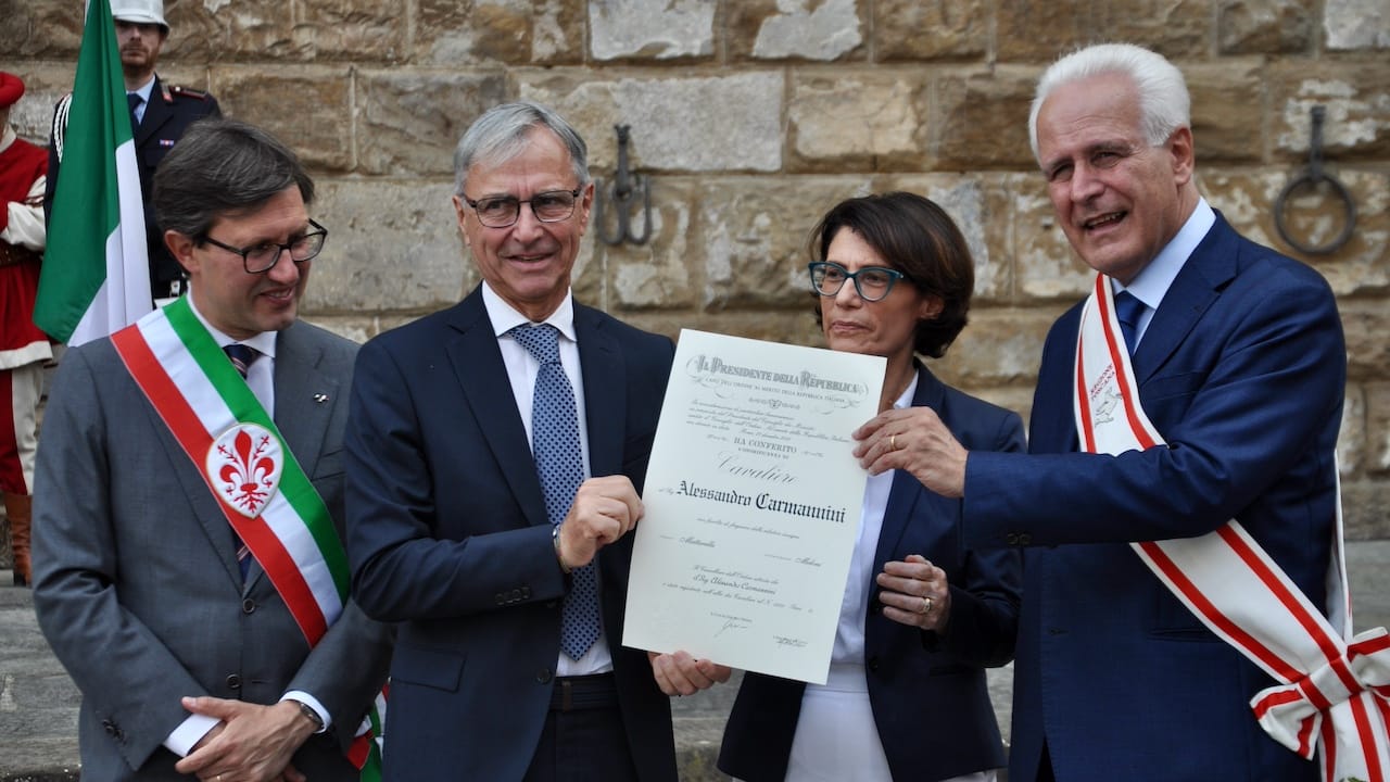 Onorificenza al Merito della Repubblica Italiana  - Alessandro Carmannini