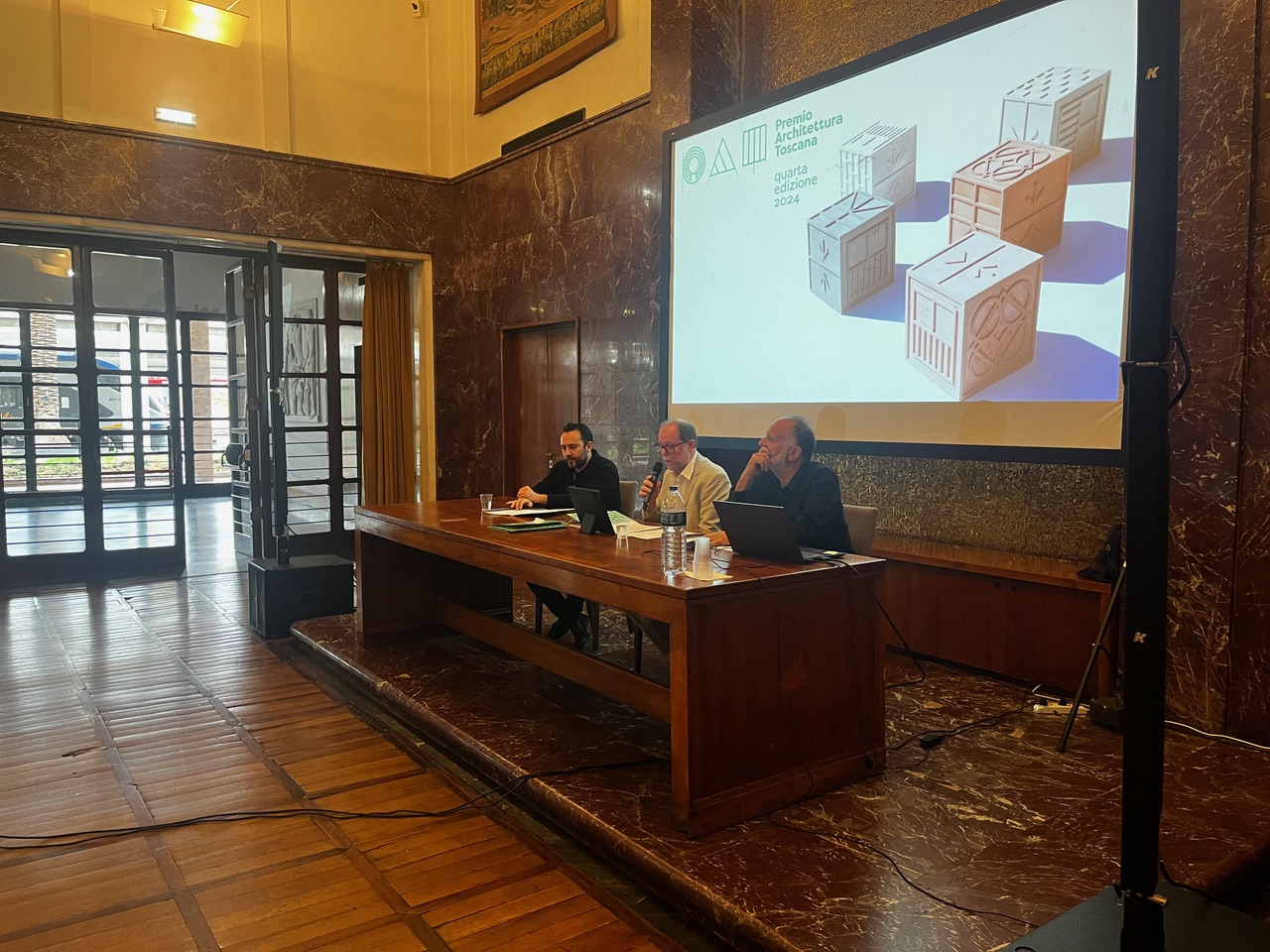 La Conferenza stampa (Fonte foto Ordine degli Architetti)