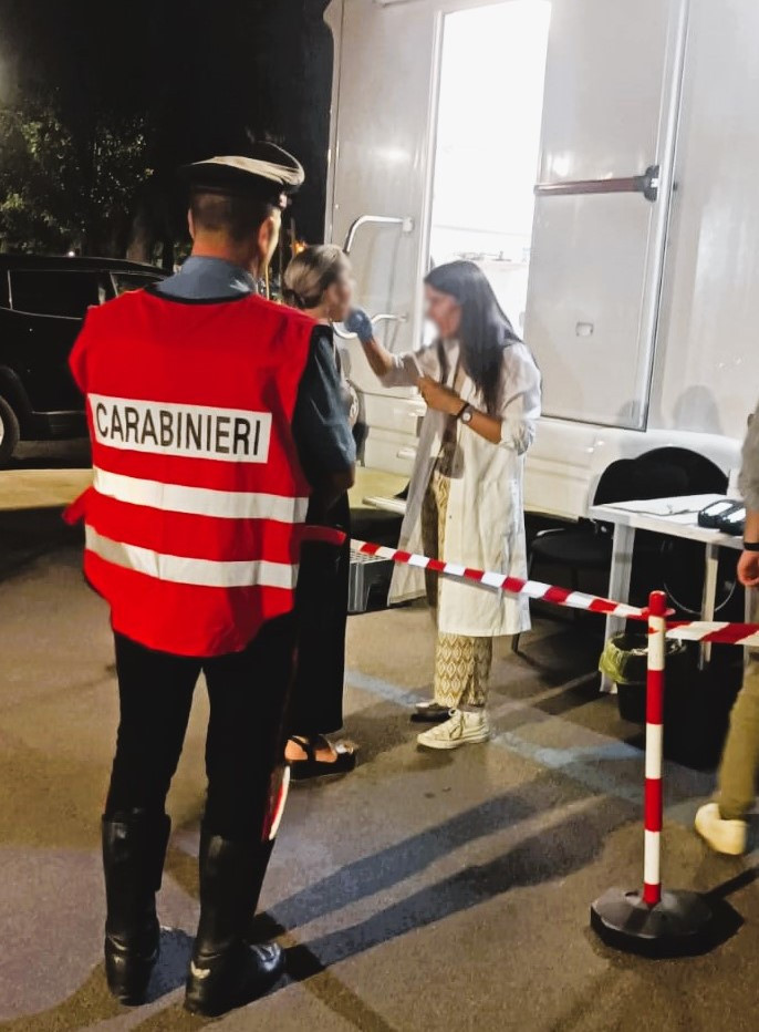 Controlli dei Carabinieri ( fonte foto da comunicato)