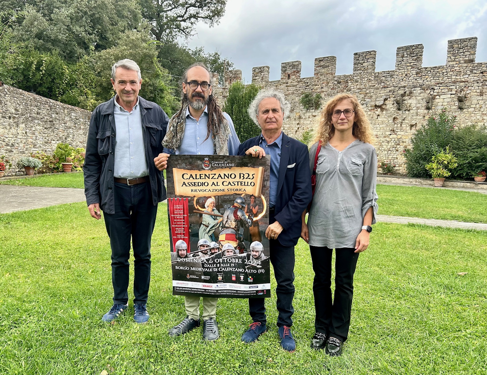 presentazione rievocazione storica Calenzano 1325 - Assedio Castello