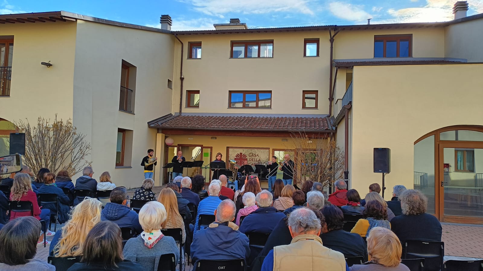 Musica diffusa Casa della Carità  (Fonte foto Caritas)