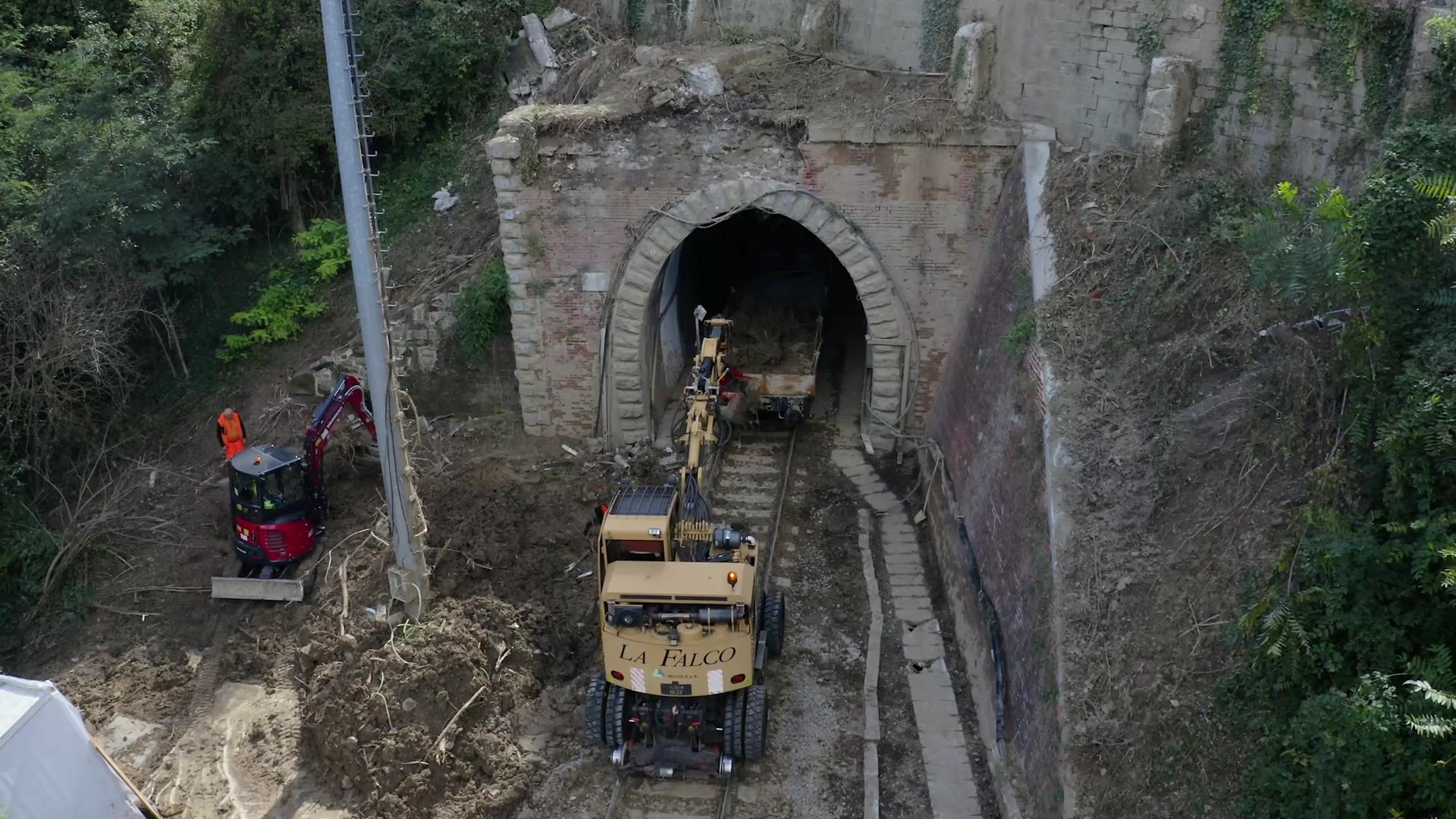 Lavori Faentina (Fonte foto Ferrovie dello Stato) 