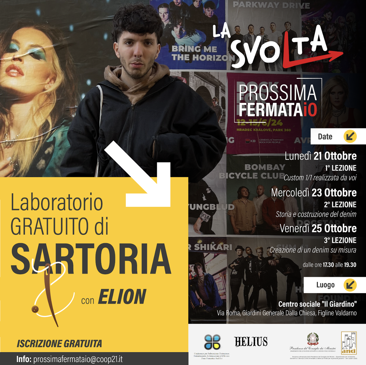 Laboratorio gratuito di sartoria