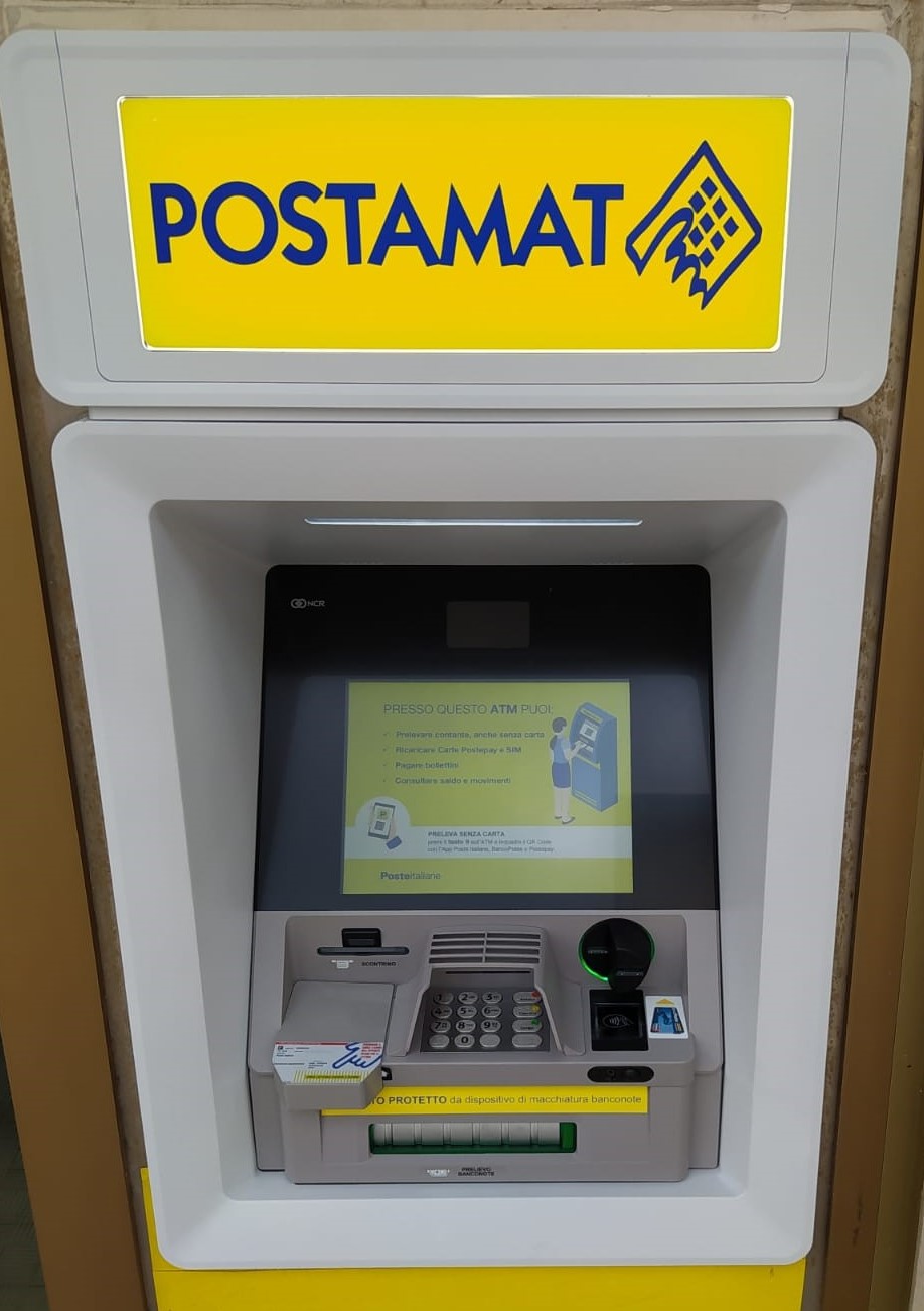 ATM Postamat (Fonte foto Poste Italiane)