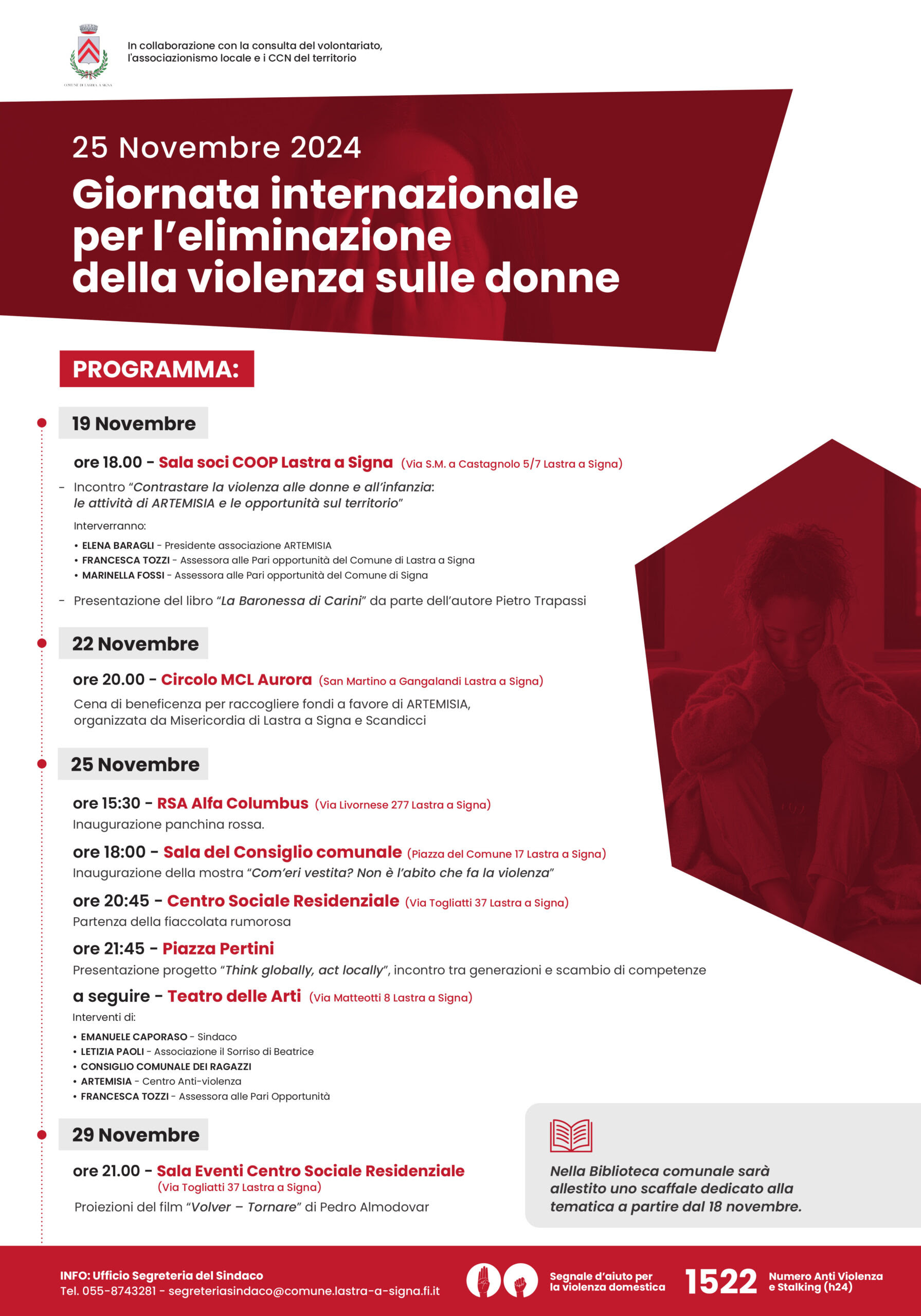 Giornata internazionale per l’eliminazione della violenza sulle donne