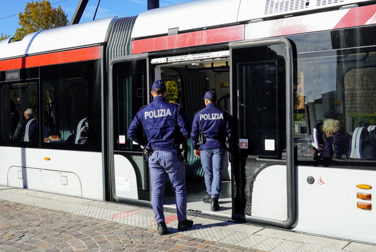 Pol-tramvia (Fonte foto Polizia di Stato)