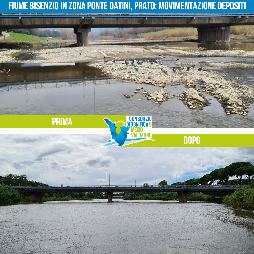 Bisanzio Ponte Datini (Fonte immagine Consorzio di Bonifica Medio Valdarno)