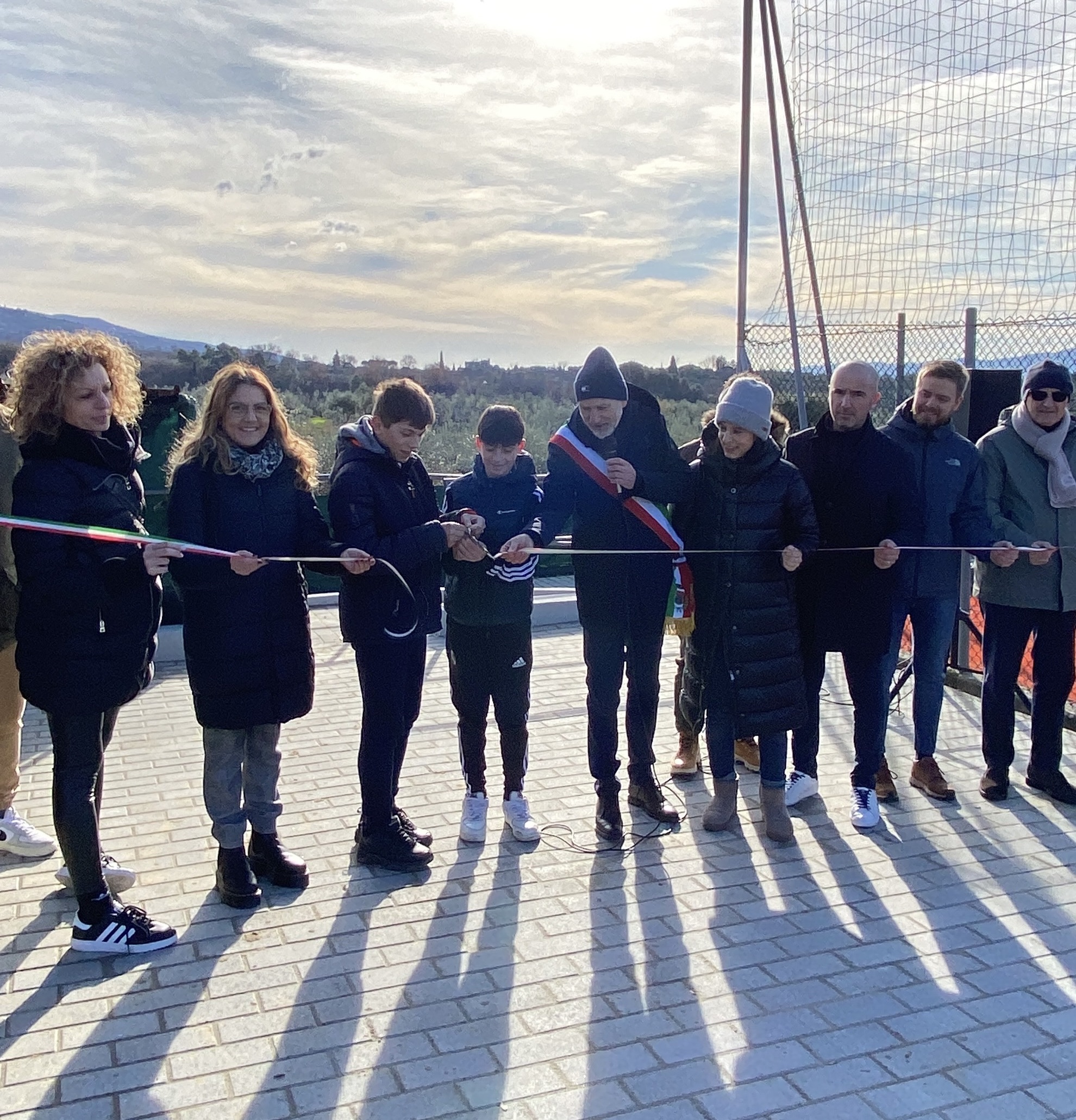 Inaugurazione campo sportivo di Cancelli