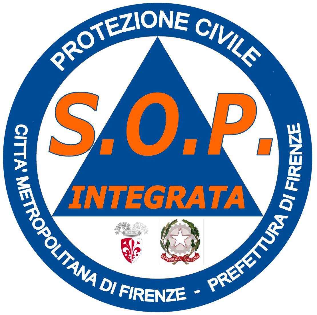 Logo Protezione Civile Città Metropolitana di Firenze